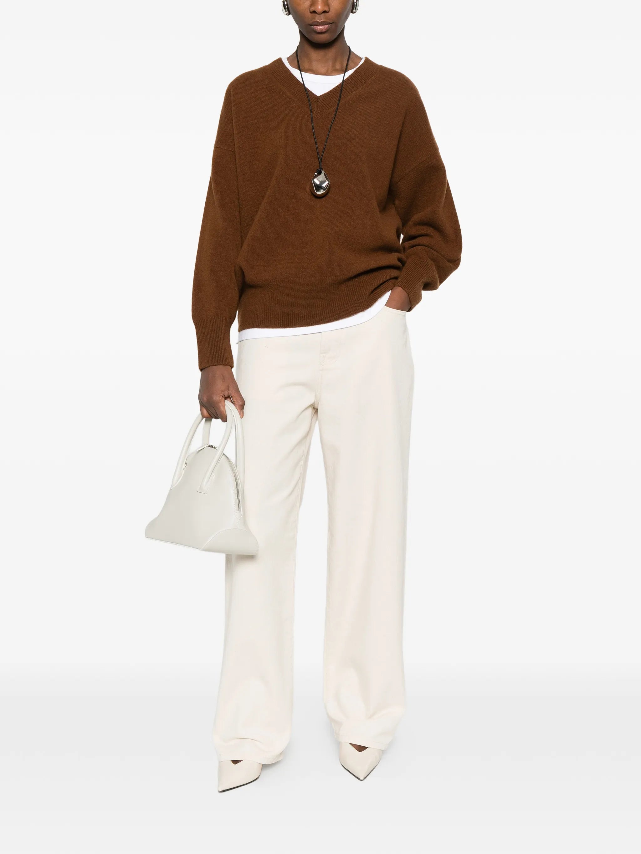 button-fastening jeans