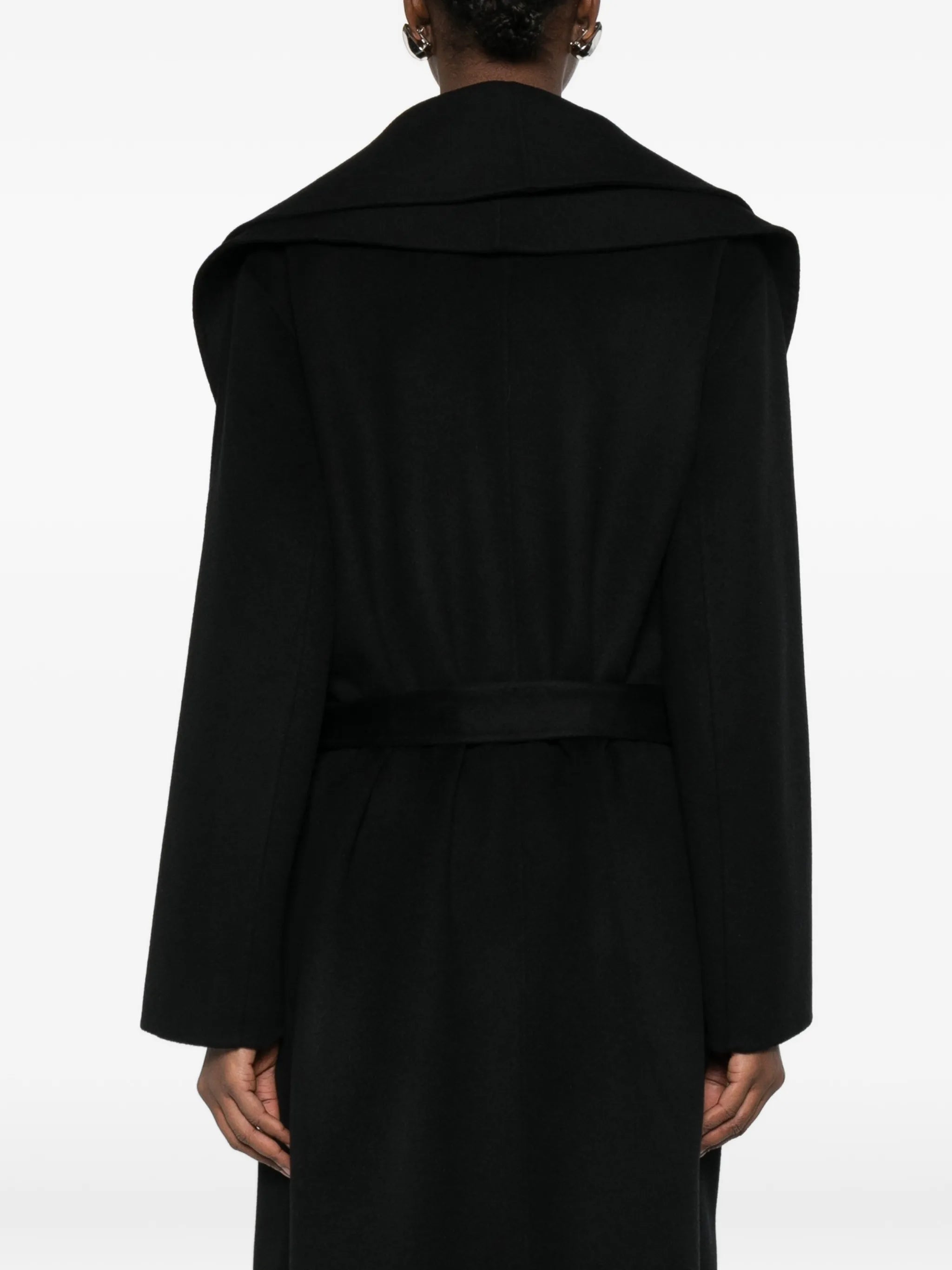 signature scarf coat
