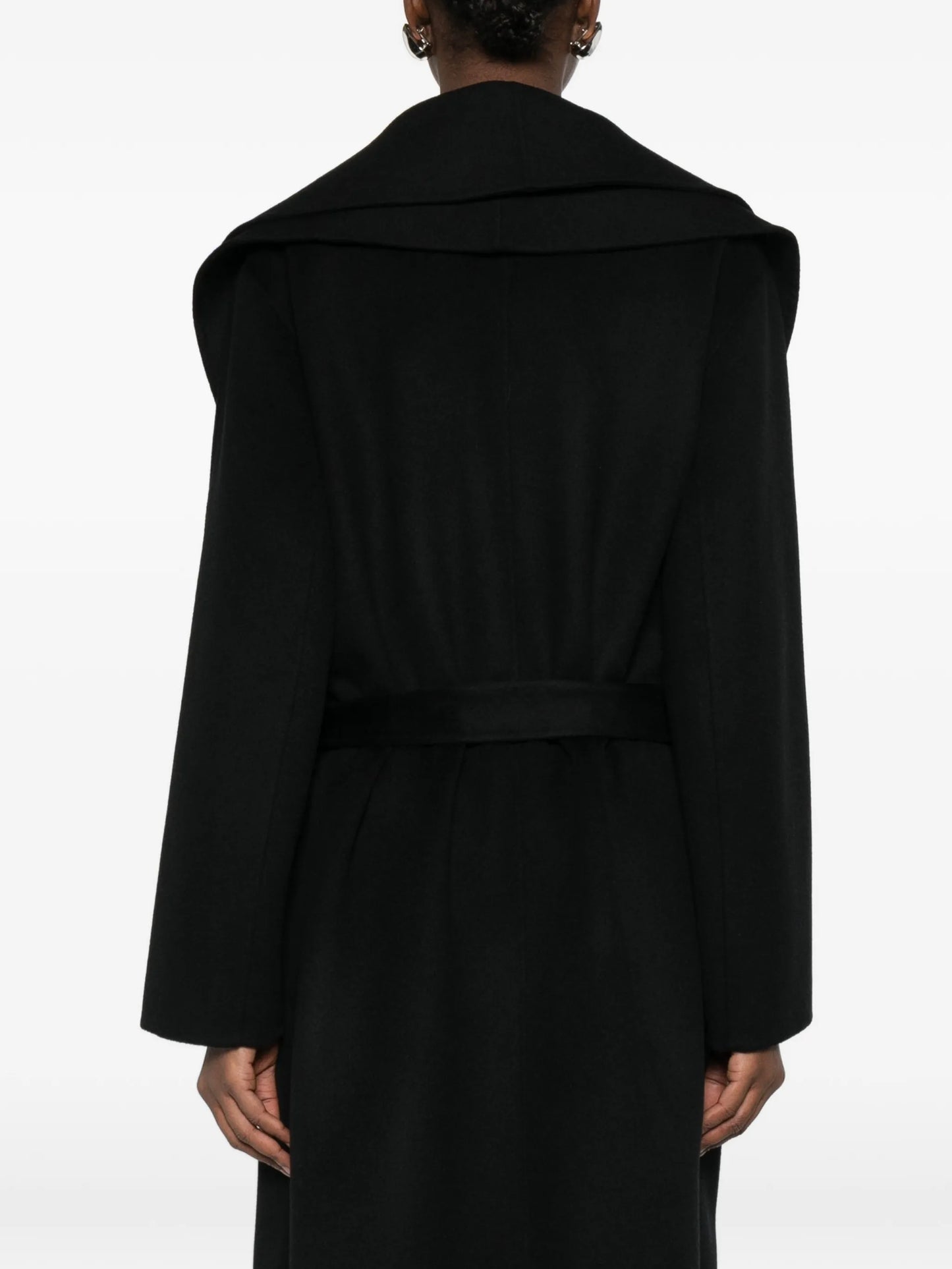 signature scarf coat