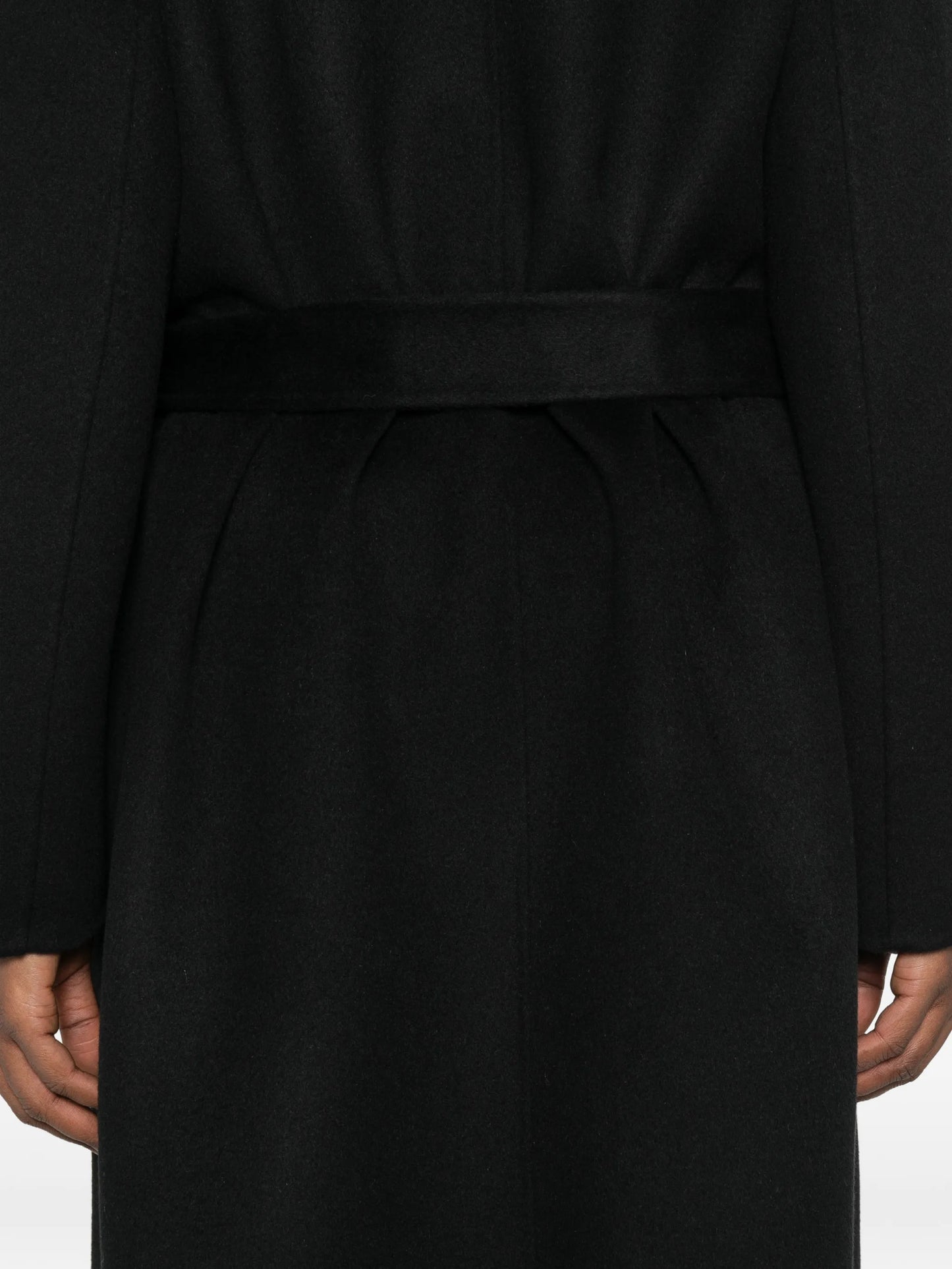 signature scarf coat