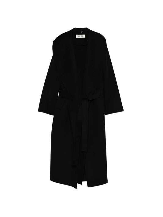 signature scarf coat