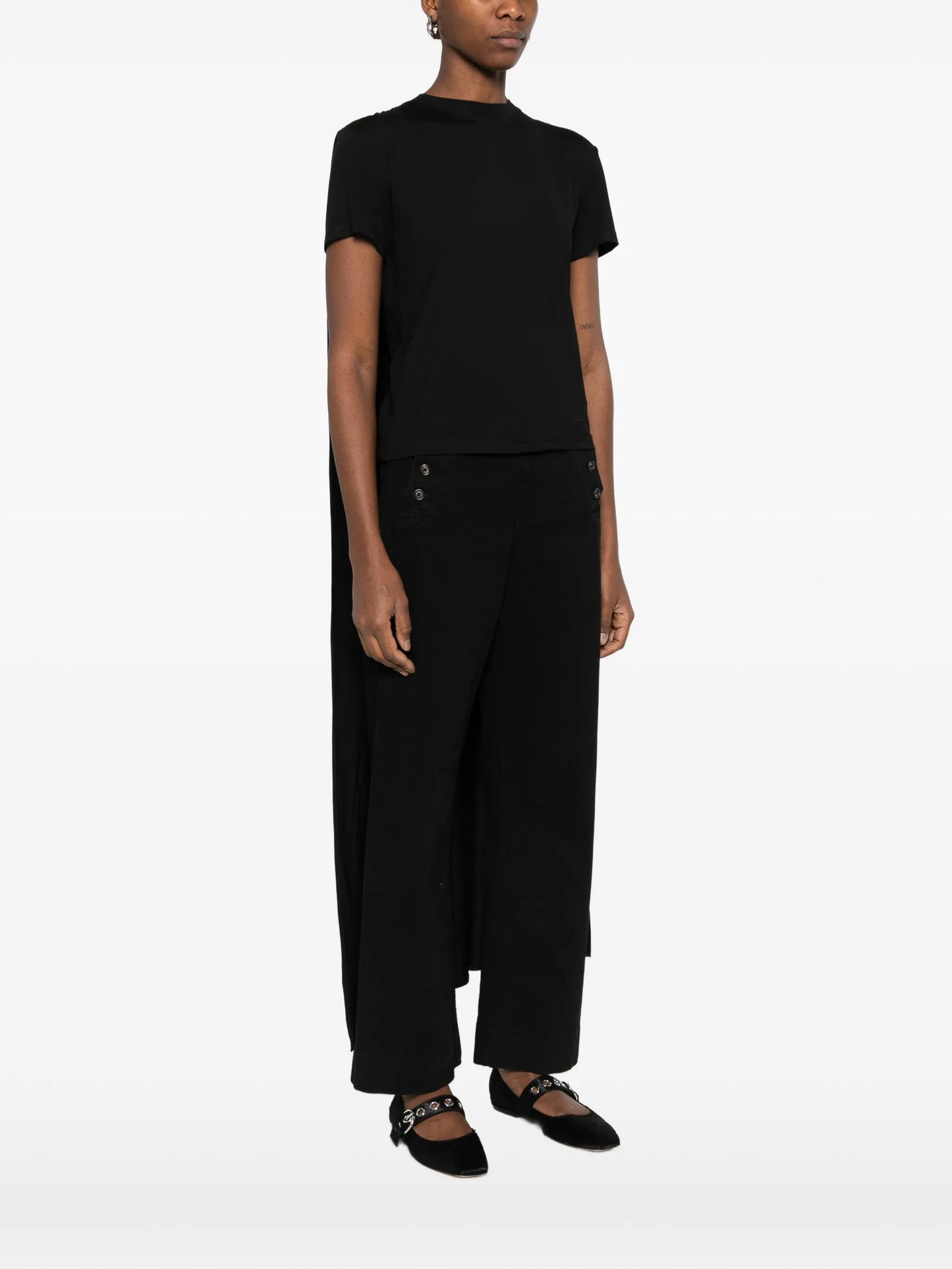 draped T-shirt