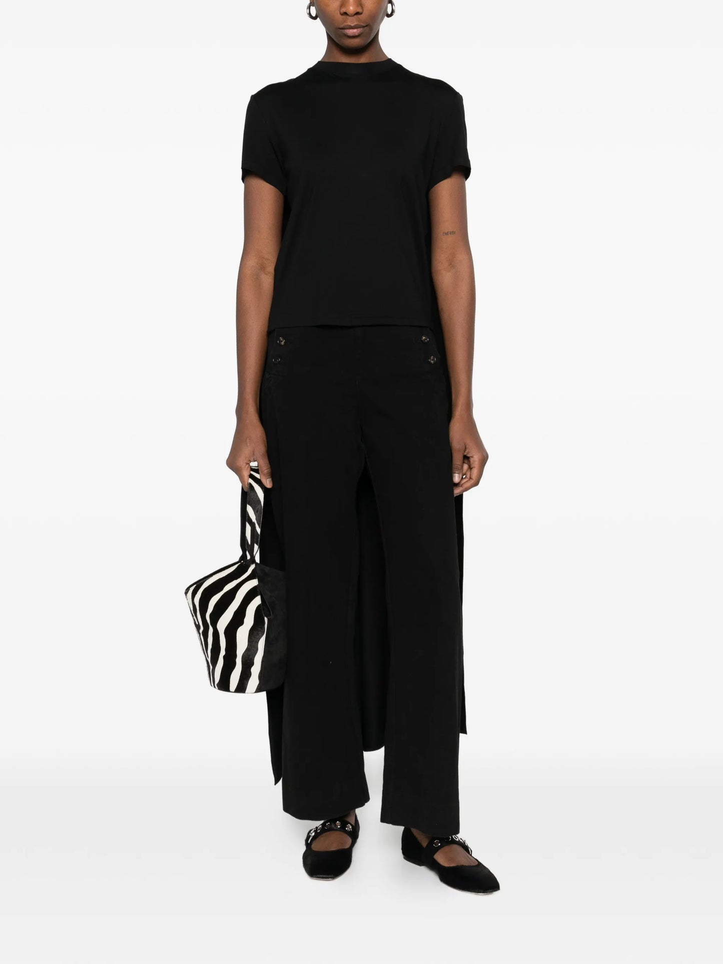 draped T-shirt