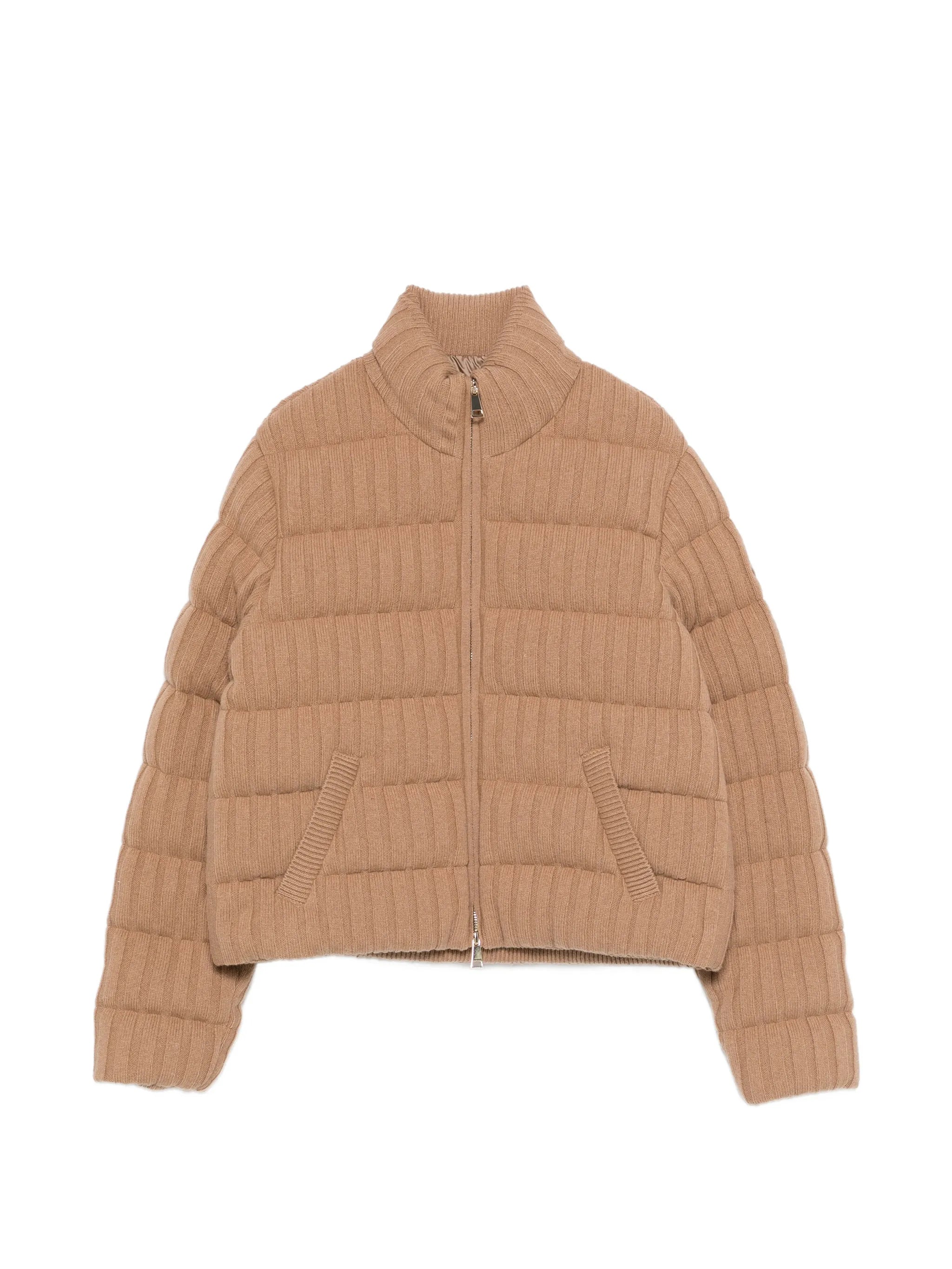 padded zip-up jacket