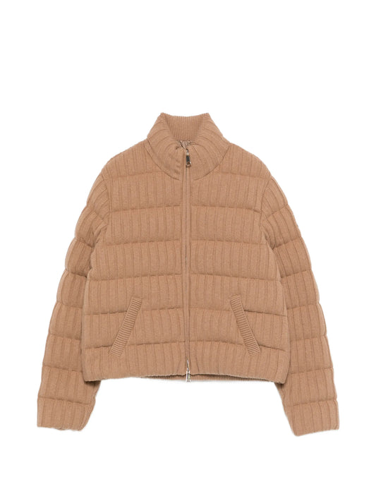 padded zip-up jacket