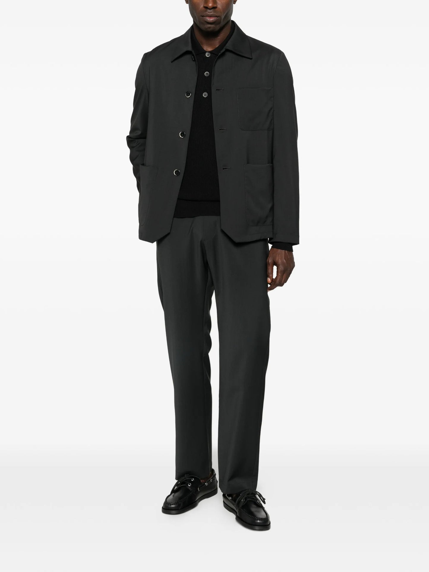 button-down overshirt