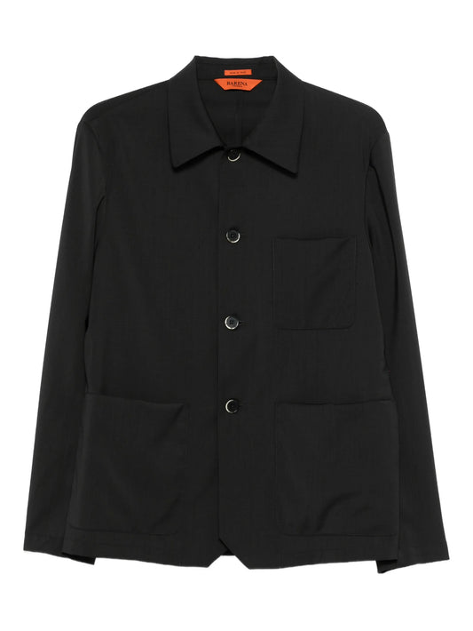 button-down overshirt