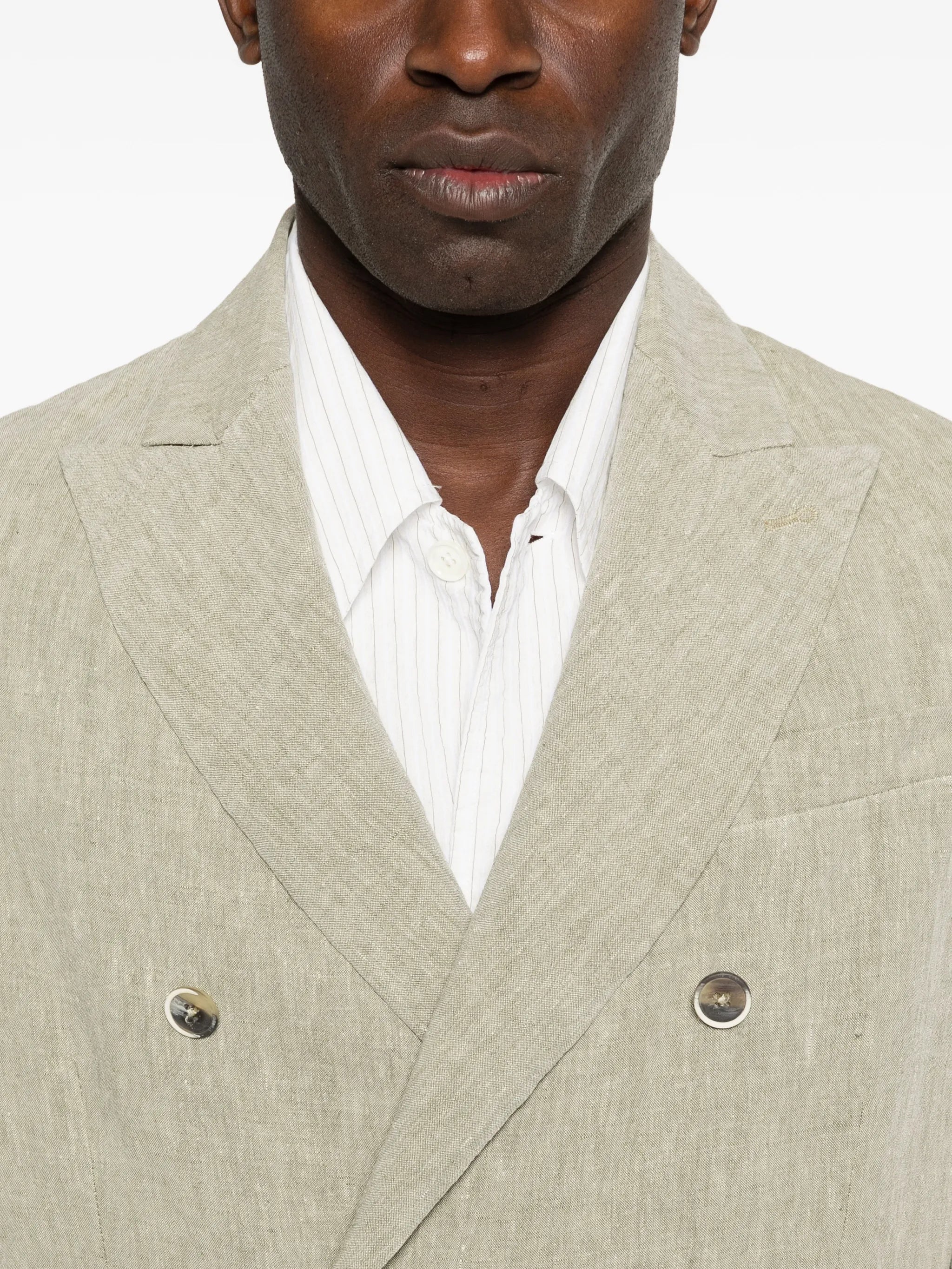double-breasted blazer