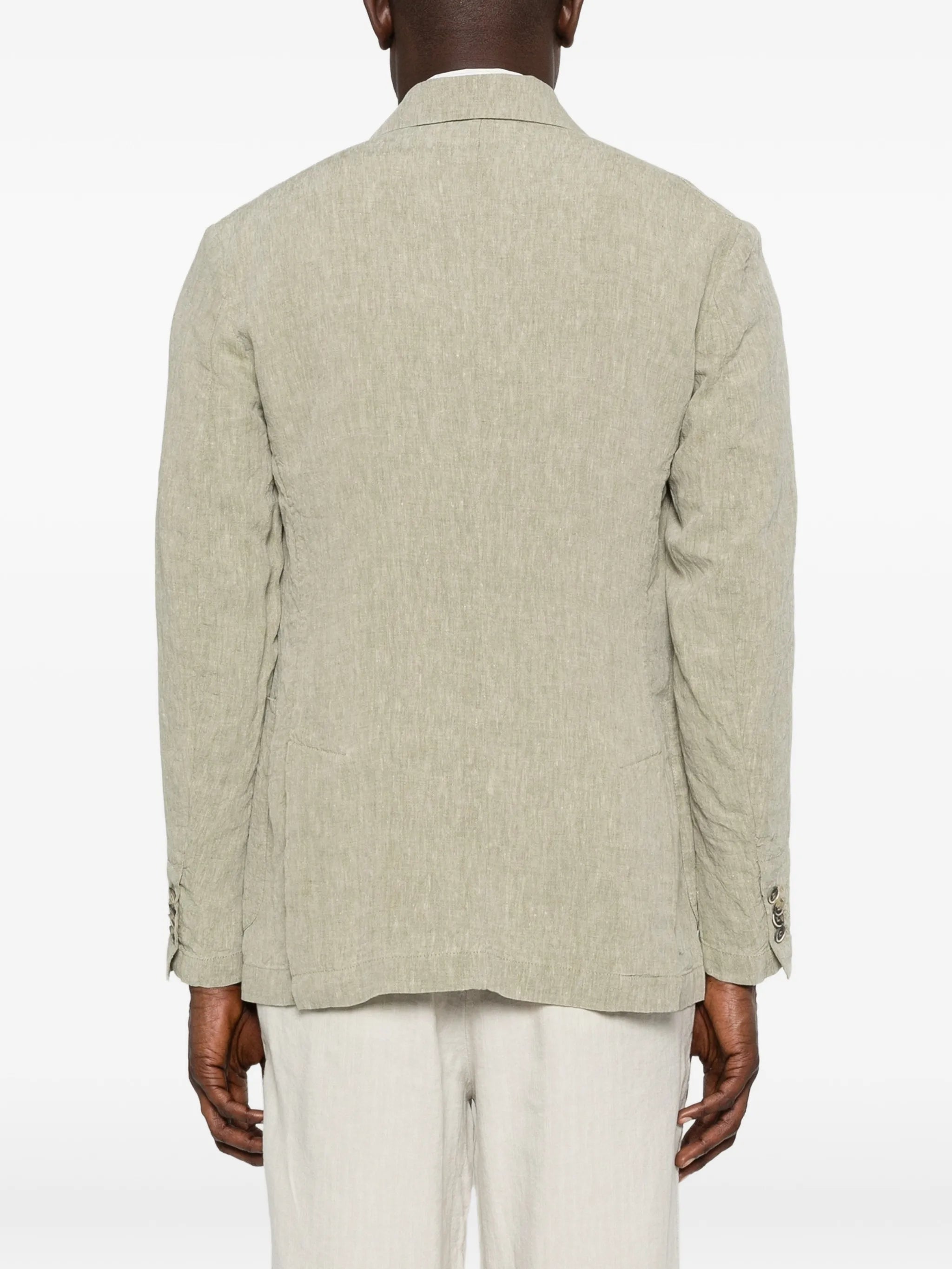 double-breasted blazer