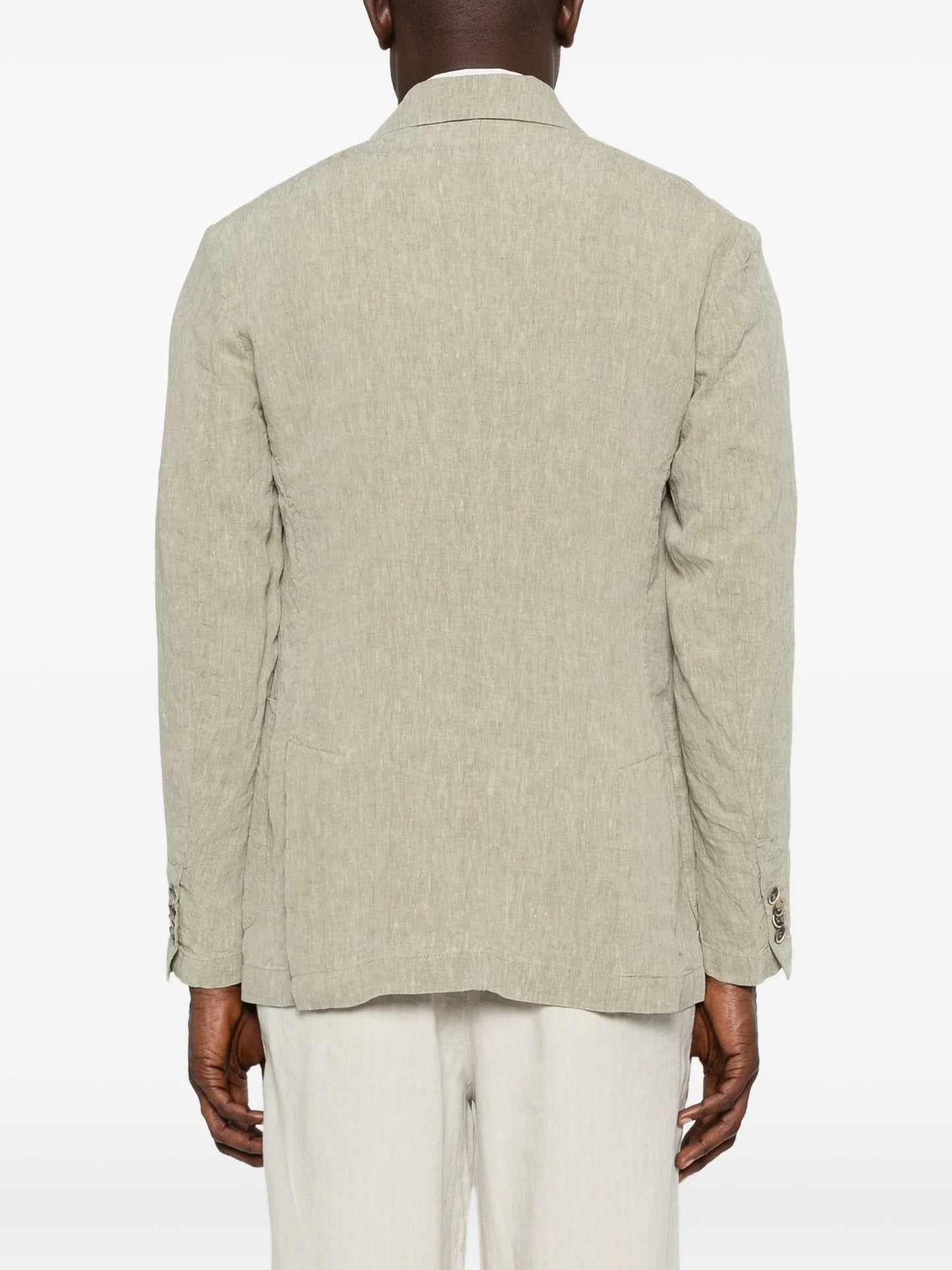 double-breasted blazer