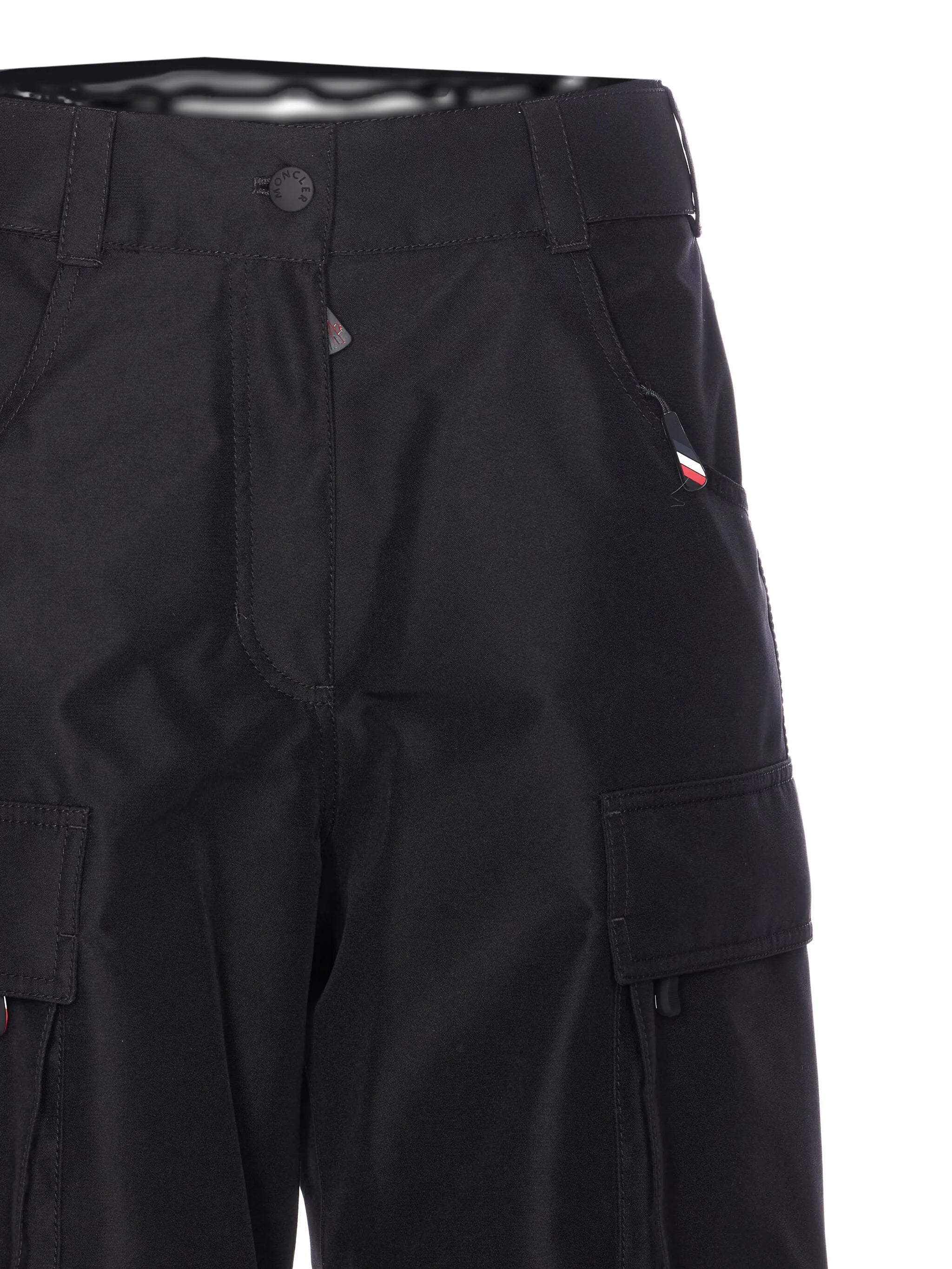 patch-logo ski pants