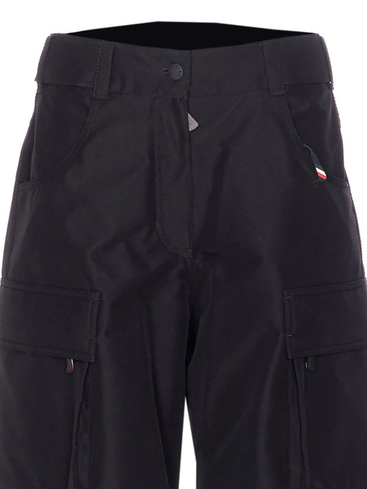 patch-logo ski pants