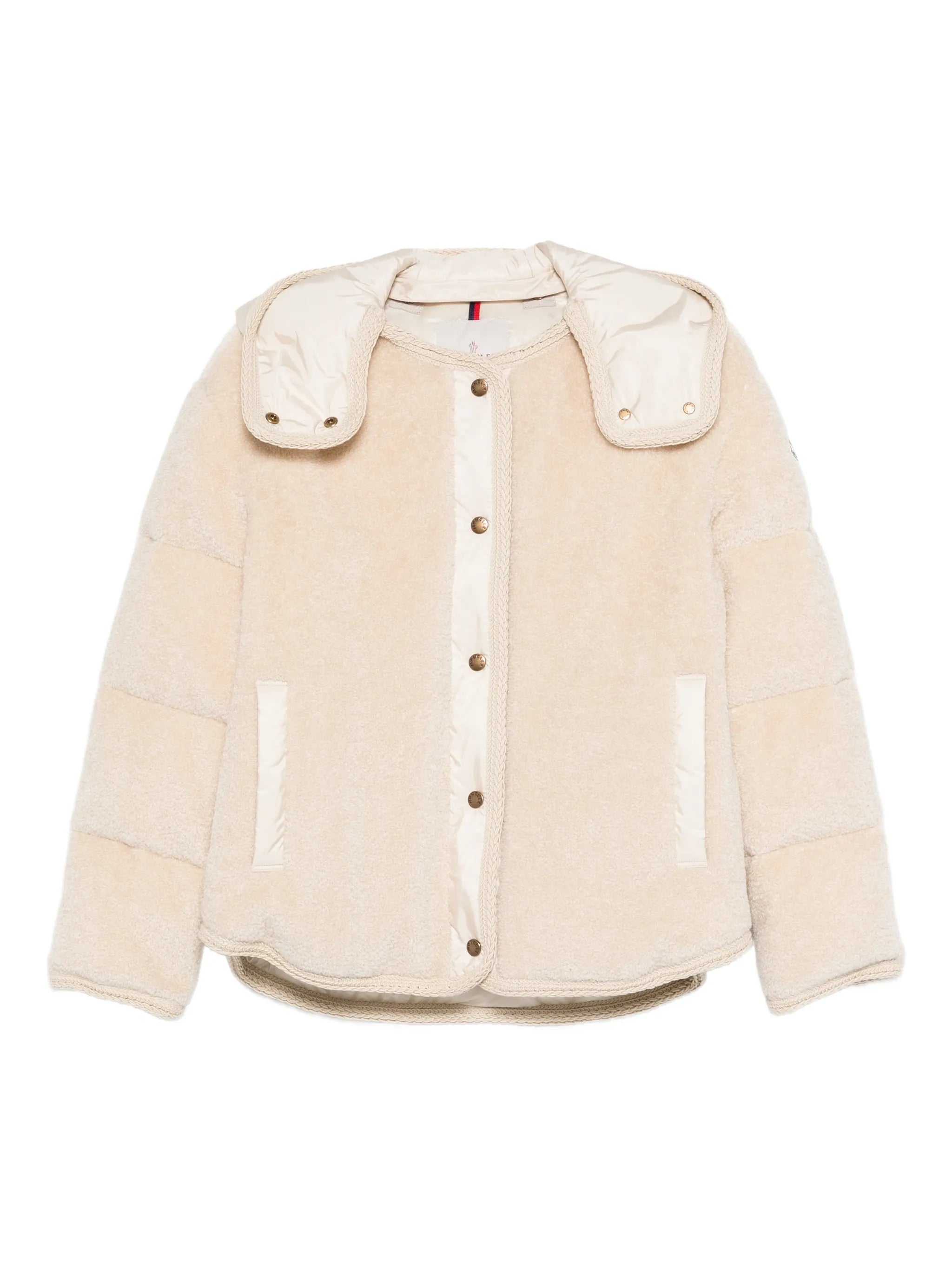 button hooded parka