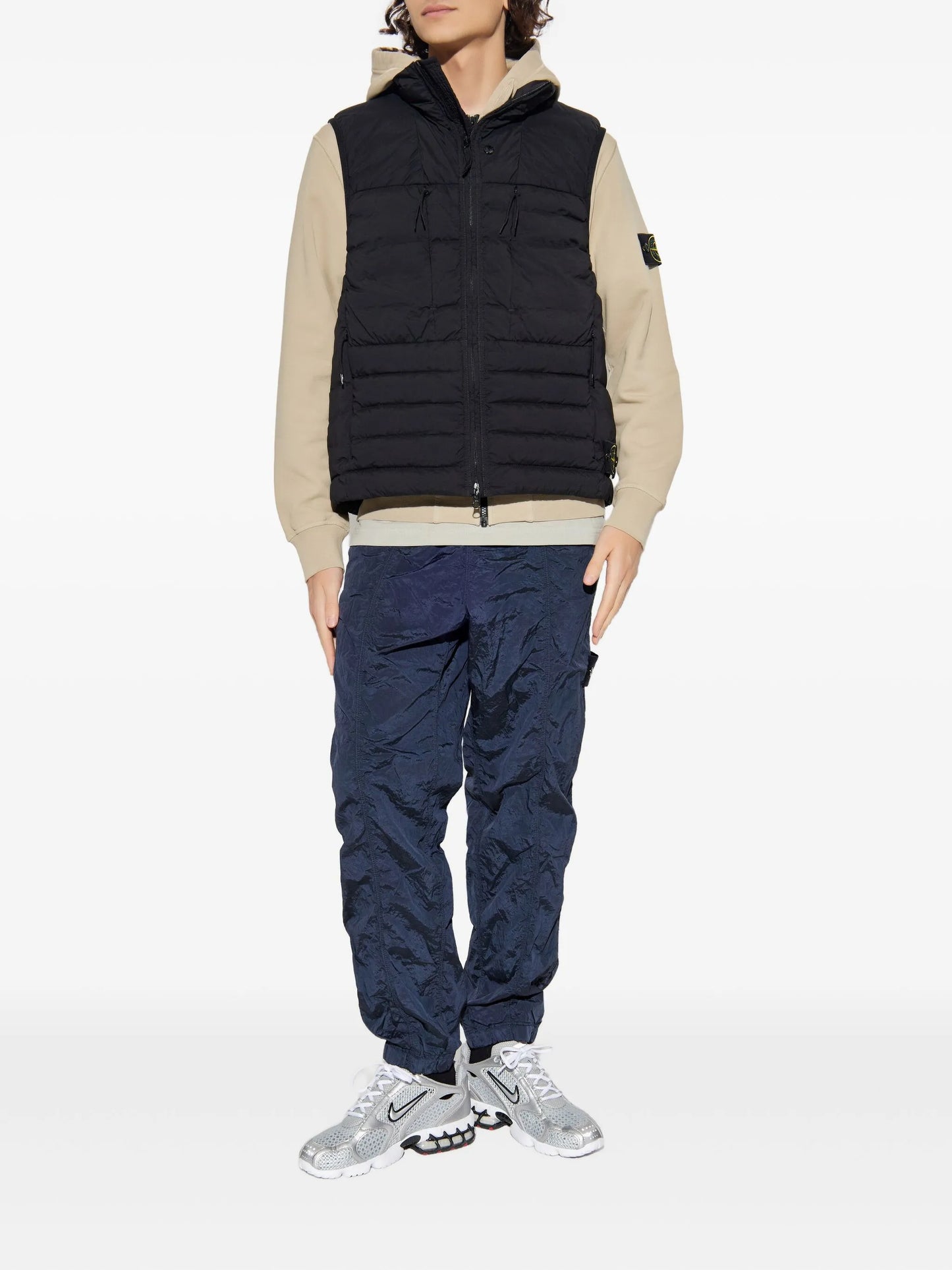 zip-up hoodie