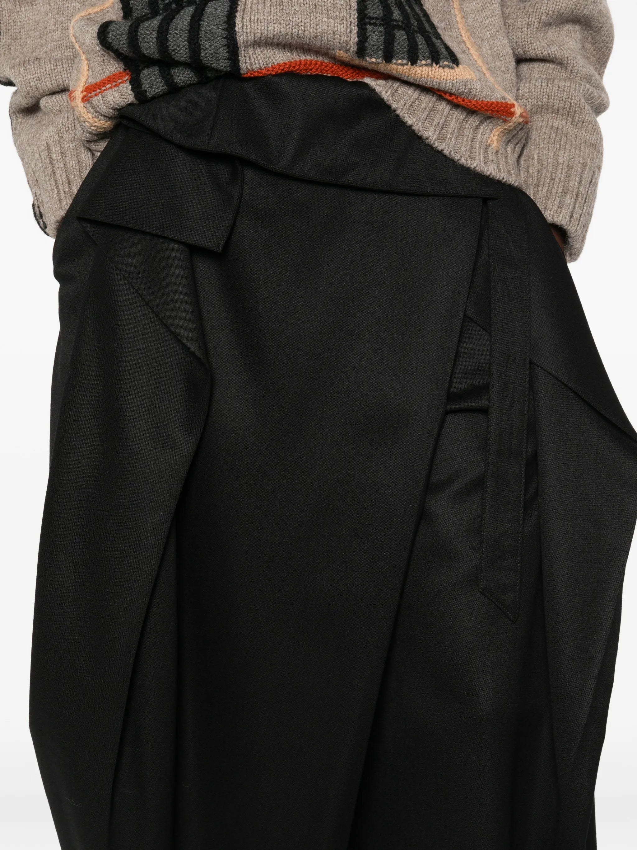 fold-over trousers