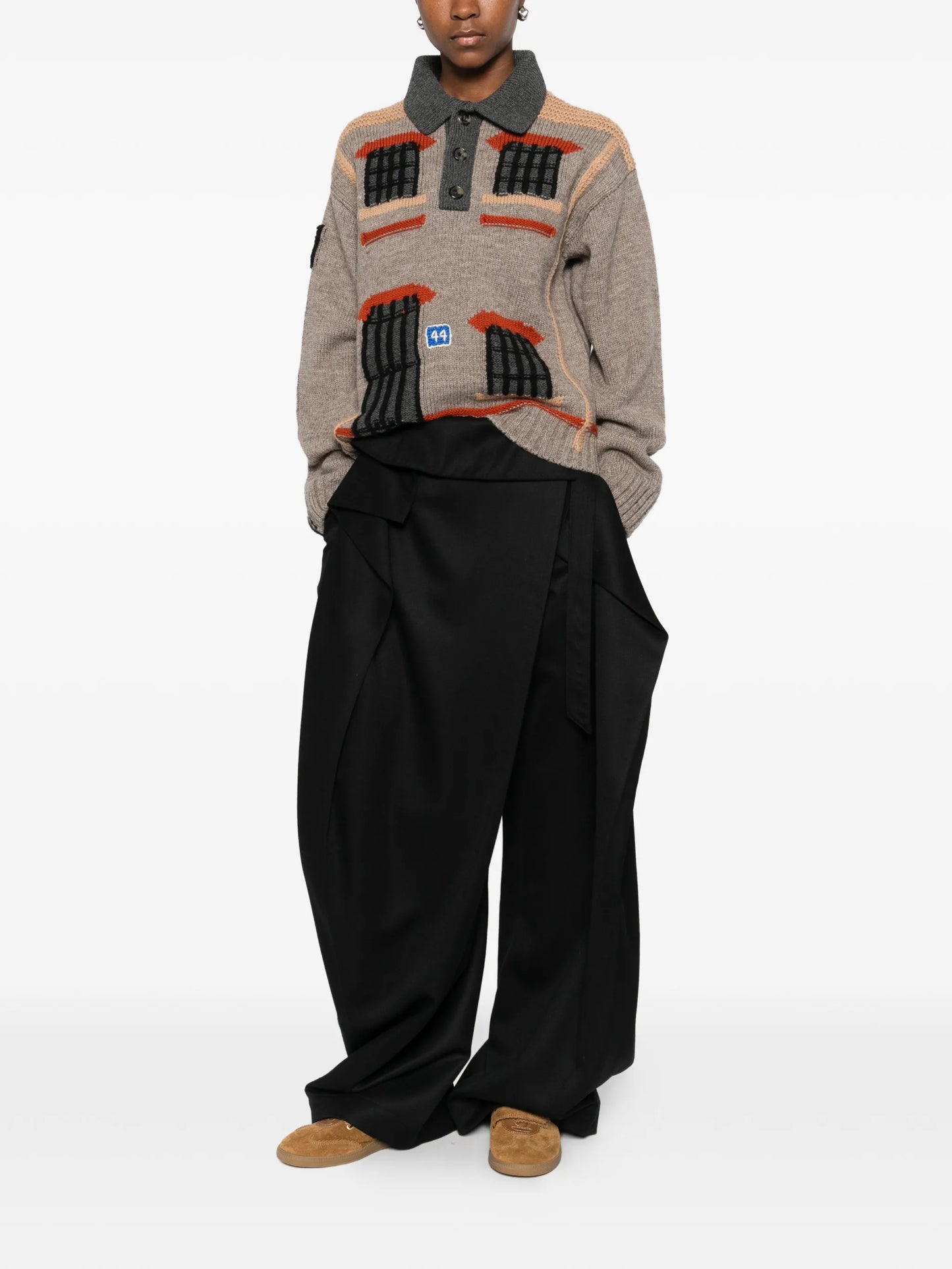 house polo sweater