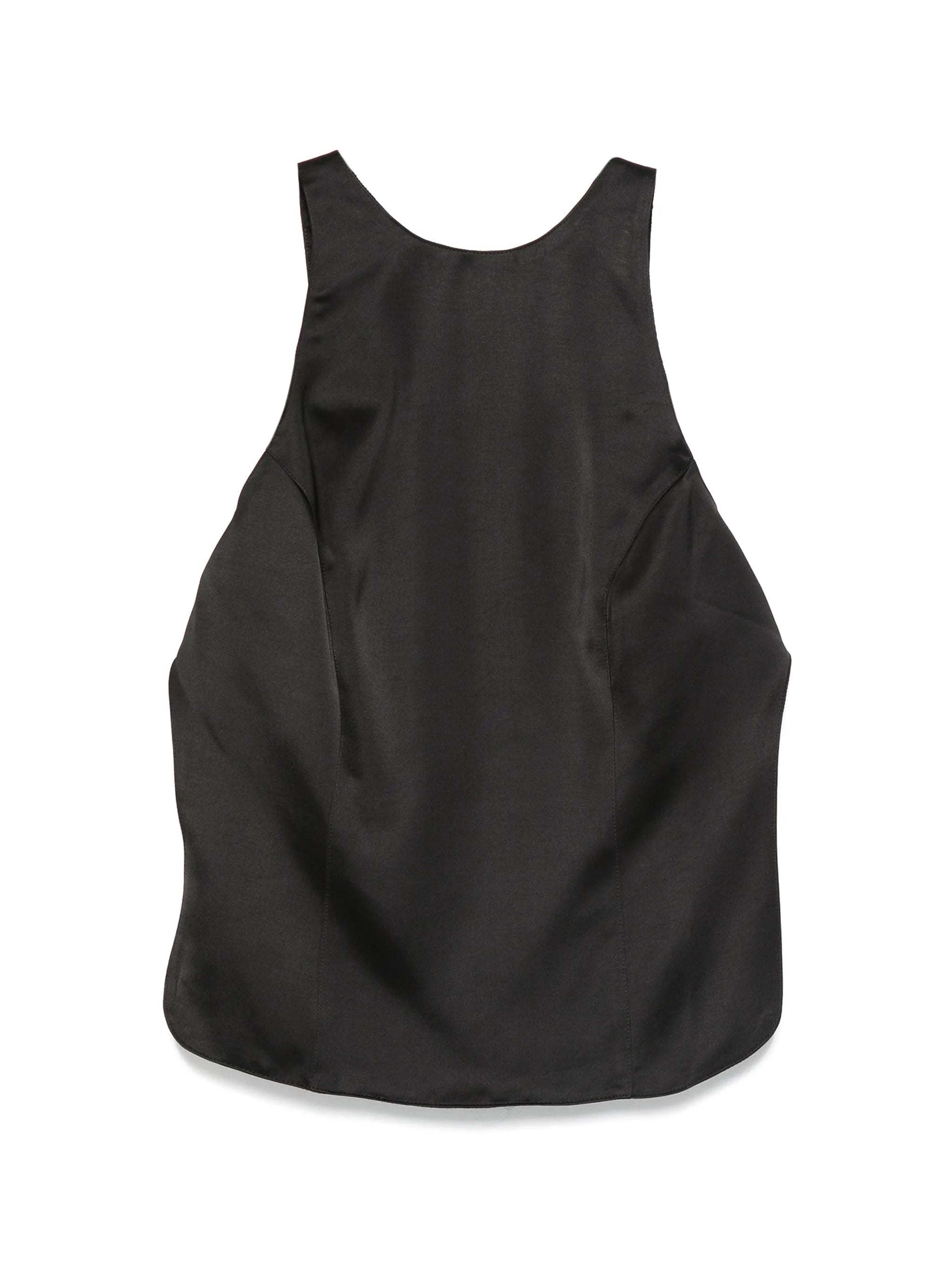 backless button top