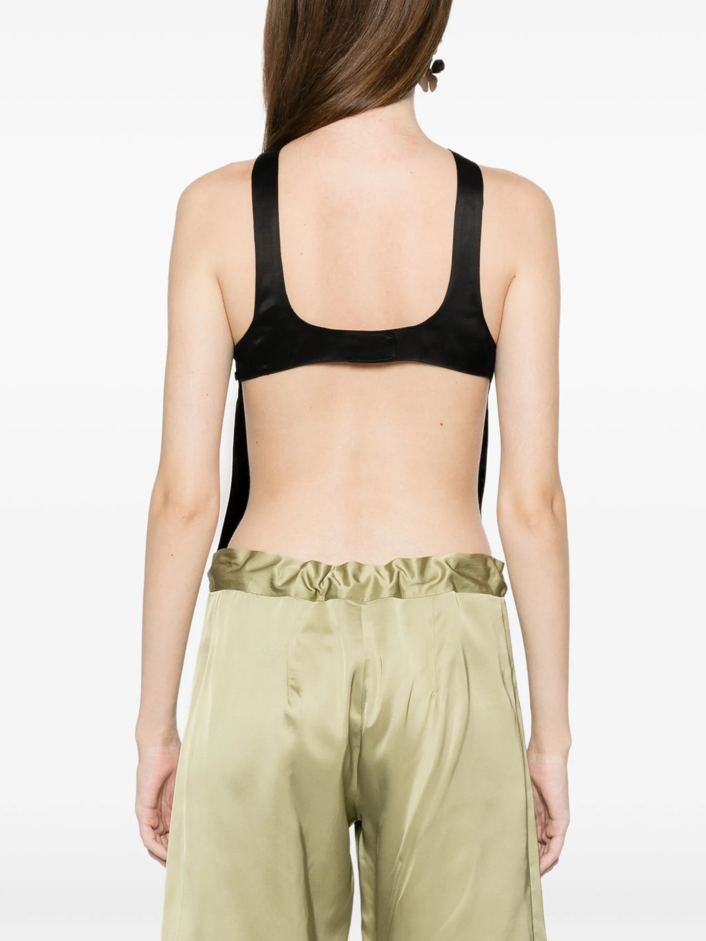 backless button top