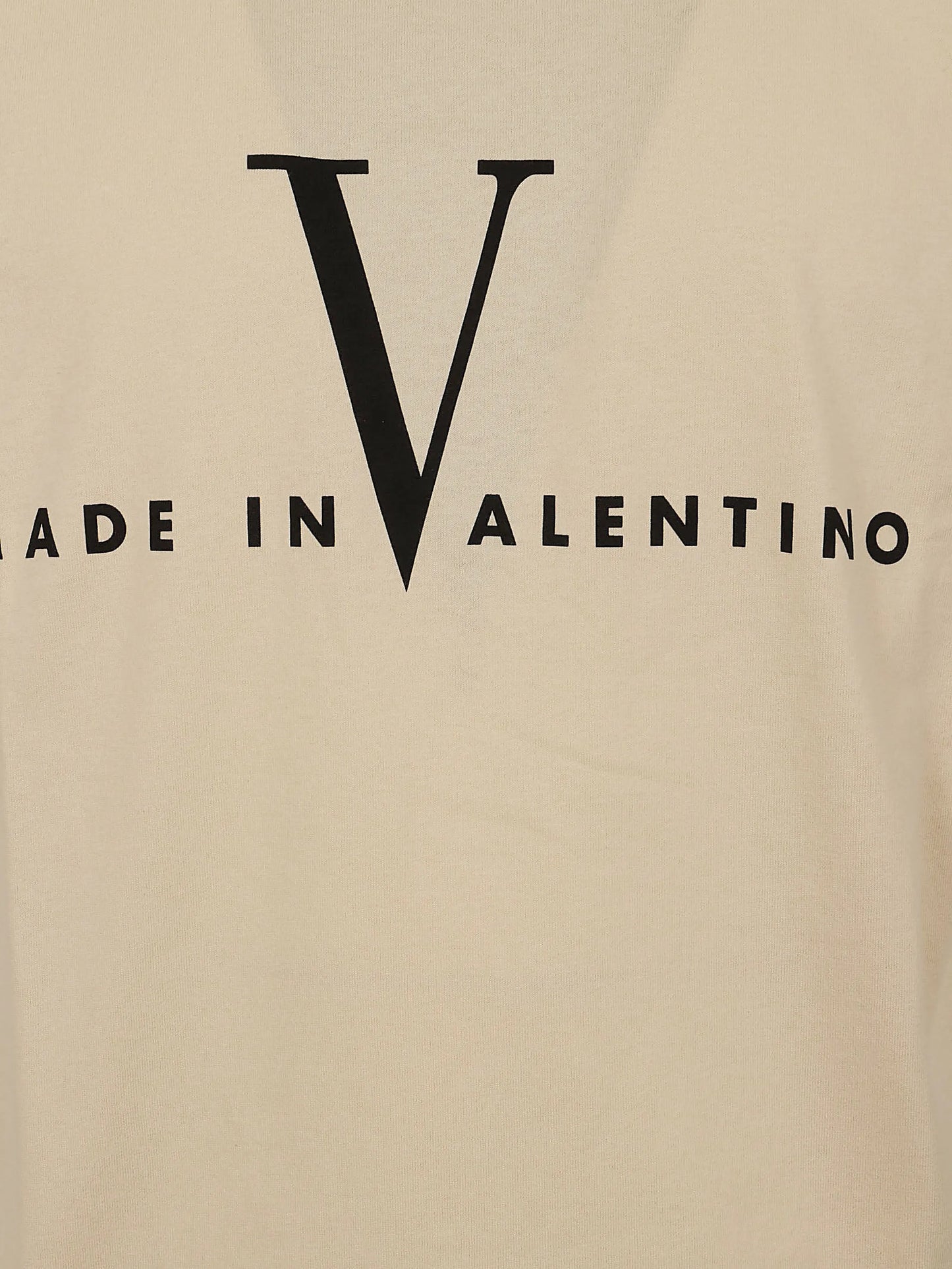 Made In Valentino-print T-shirt