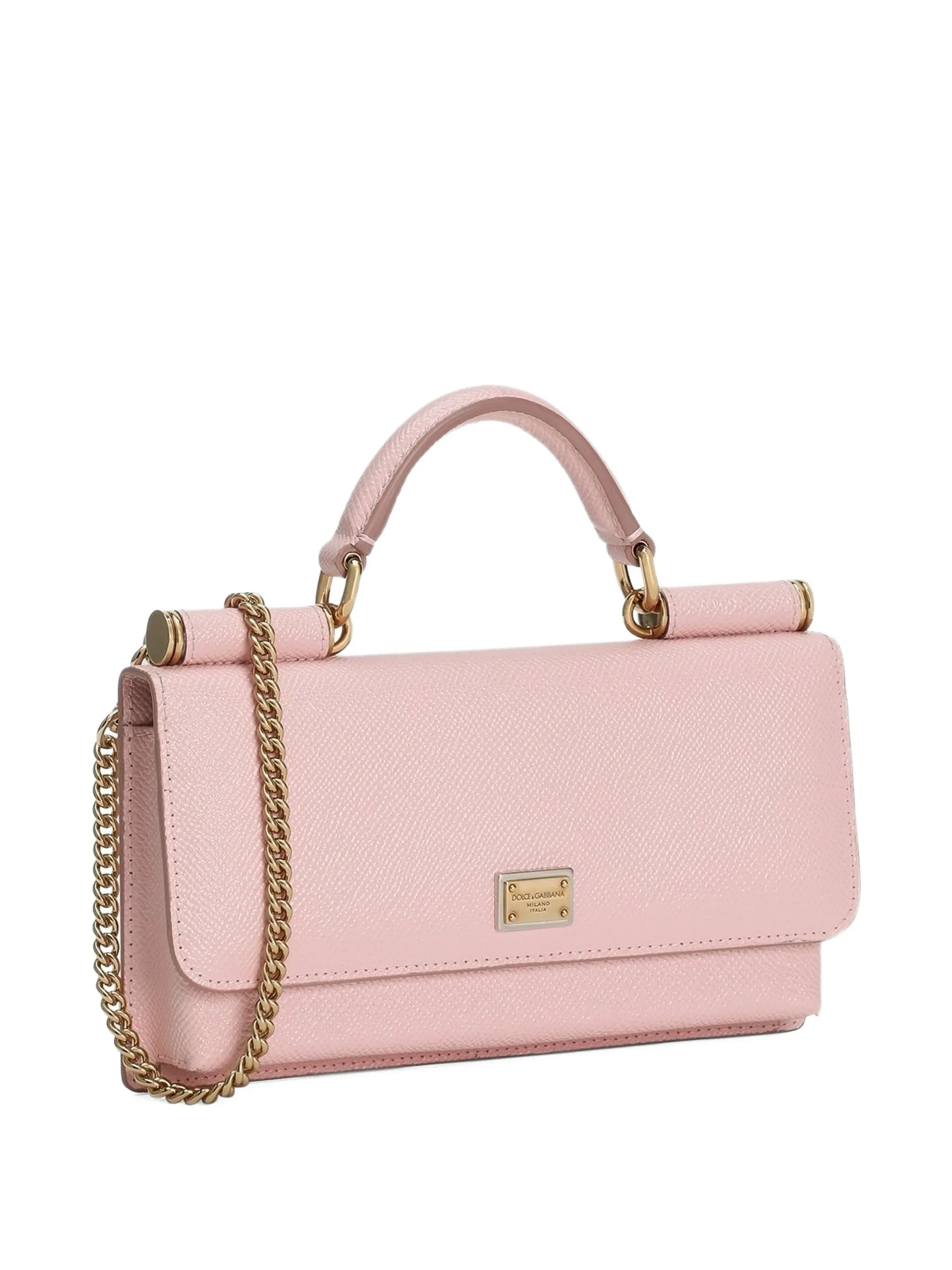 logo-plaque mini bag
