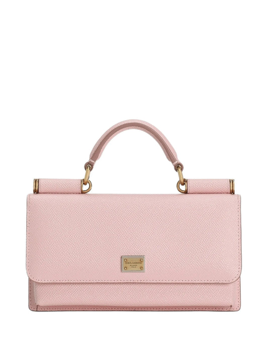 logo-plaque mini bag