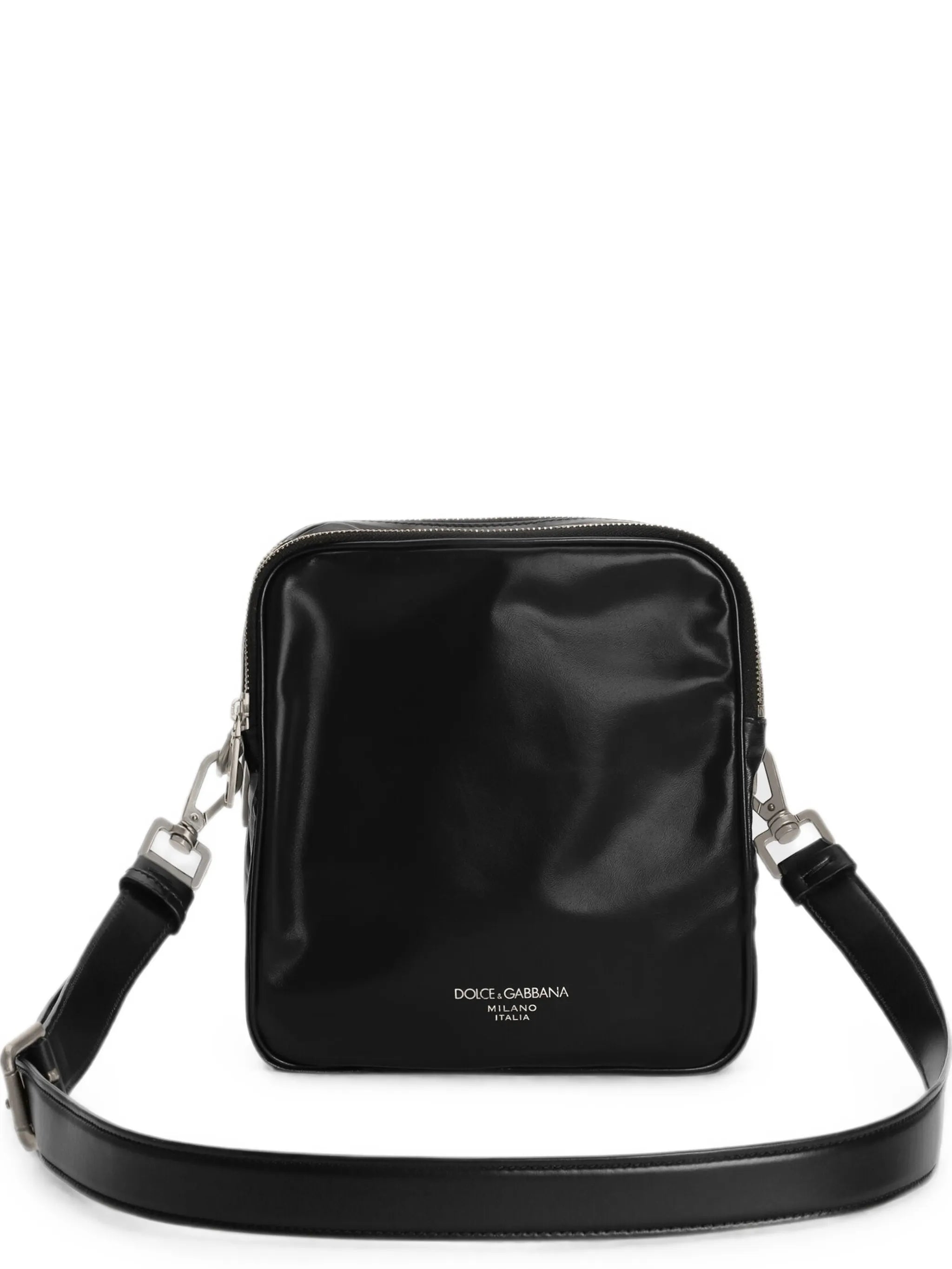 zip-pocket shoulder bag