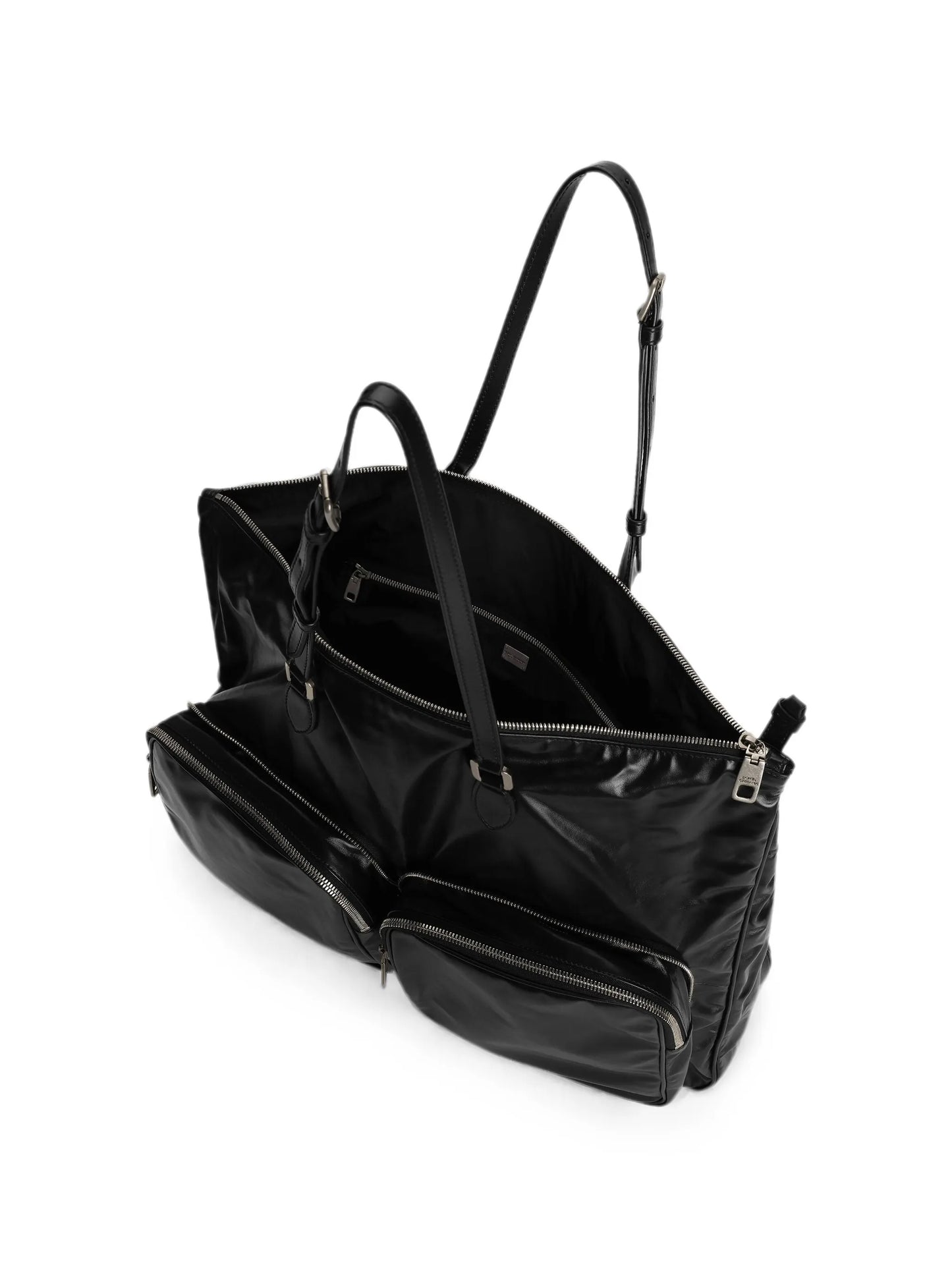 zip-pocket shoulder bag