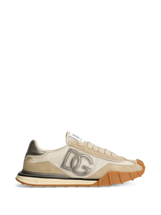 logo lace-up sneakers