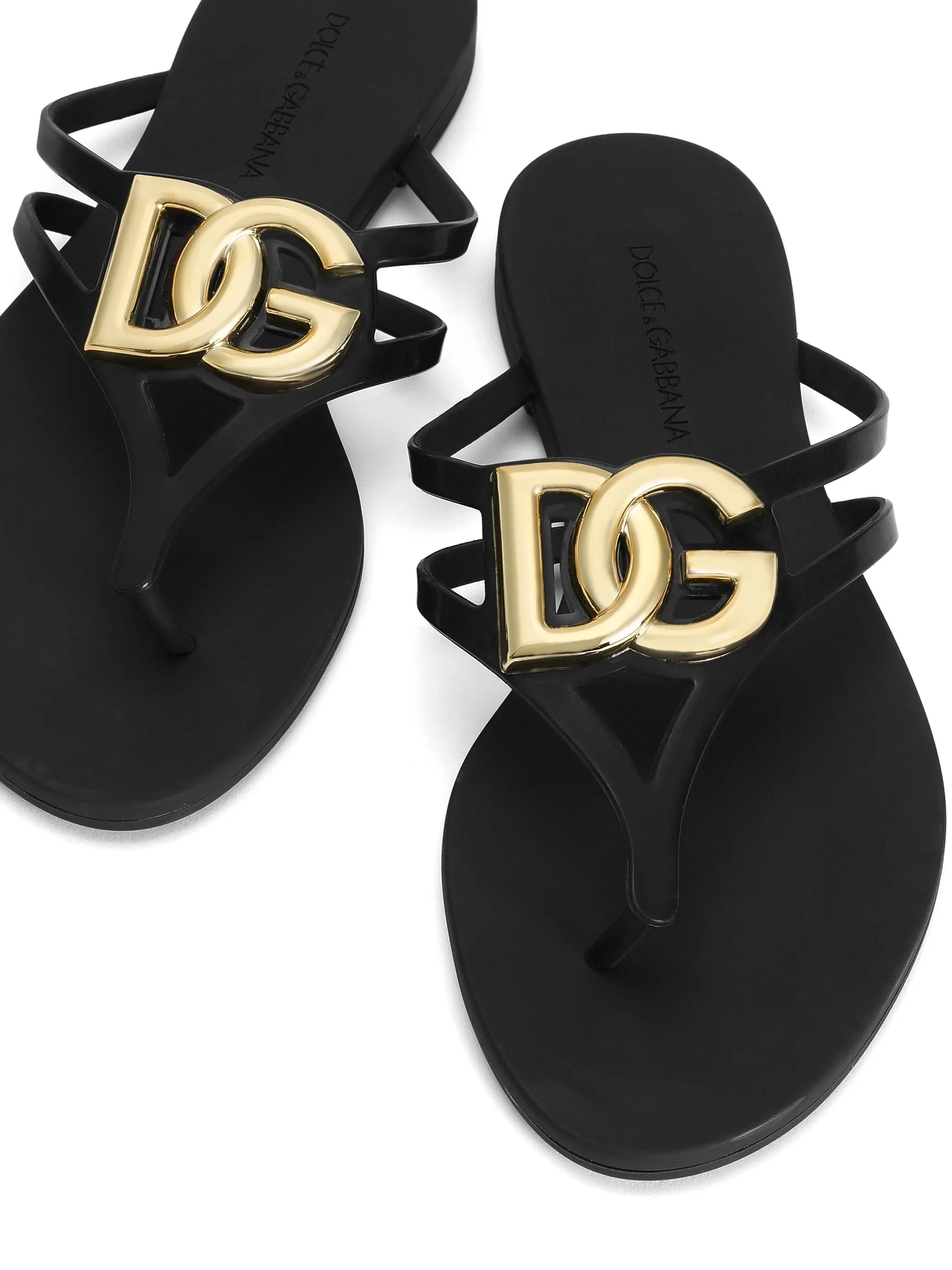 logo plaque flip-flops