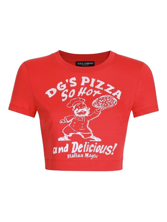 graphic-print T-shirt