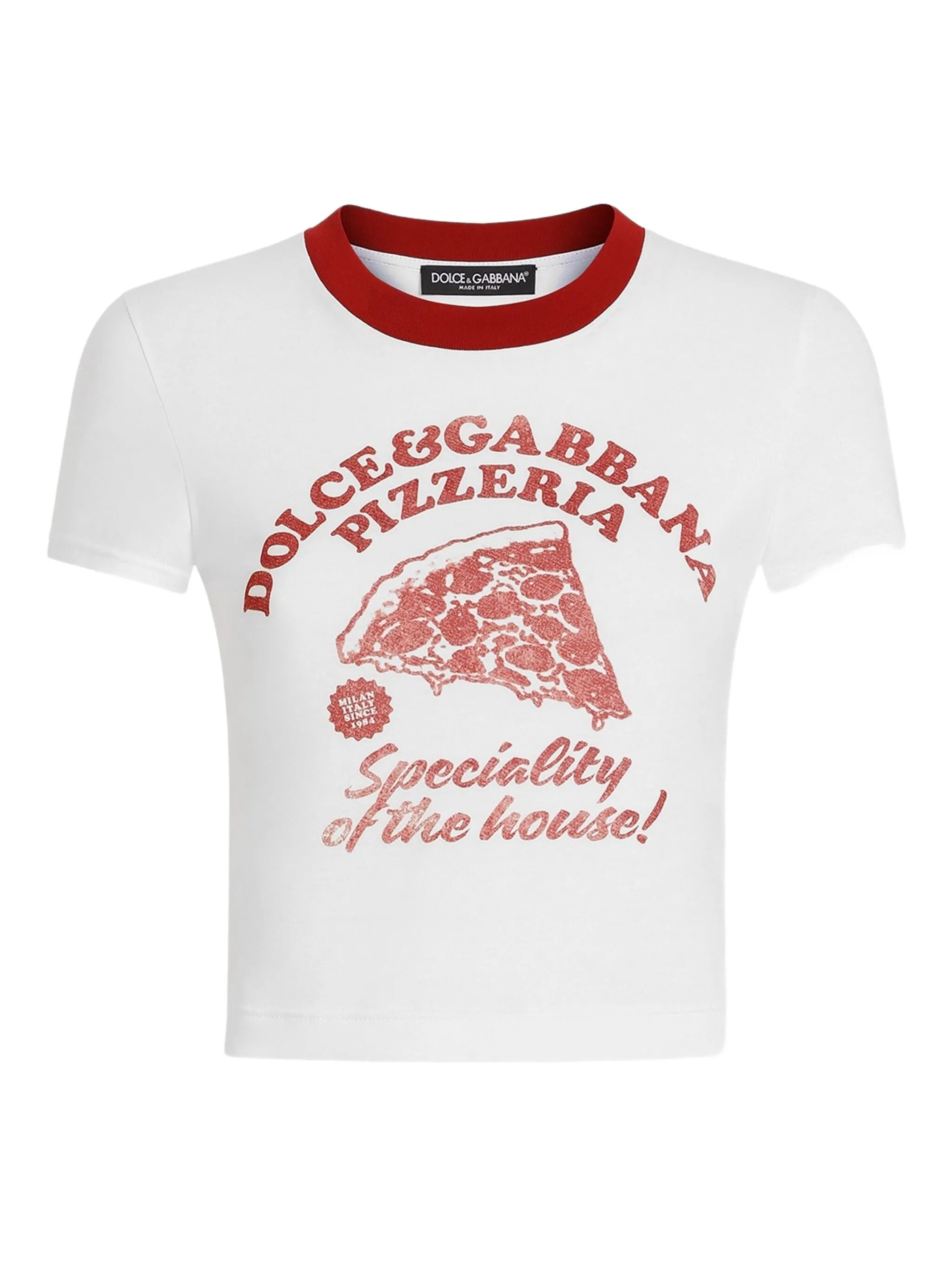 graphic-print cotton T-shirt