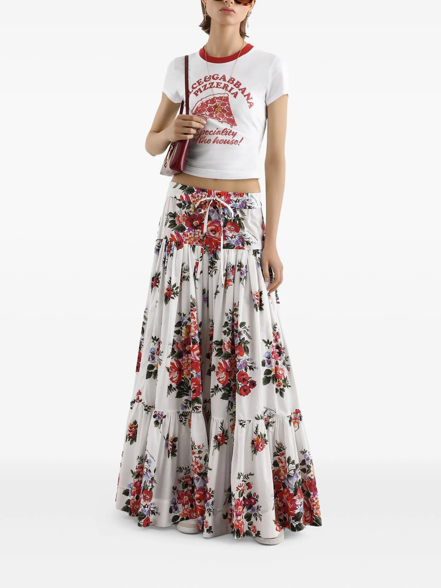 graphic-print cotton T-shirt