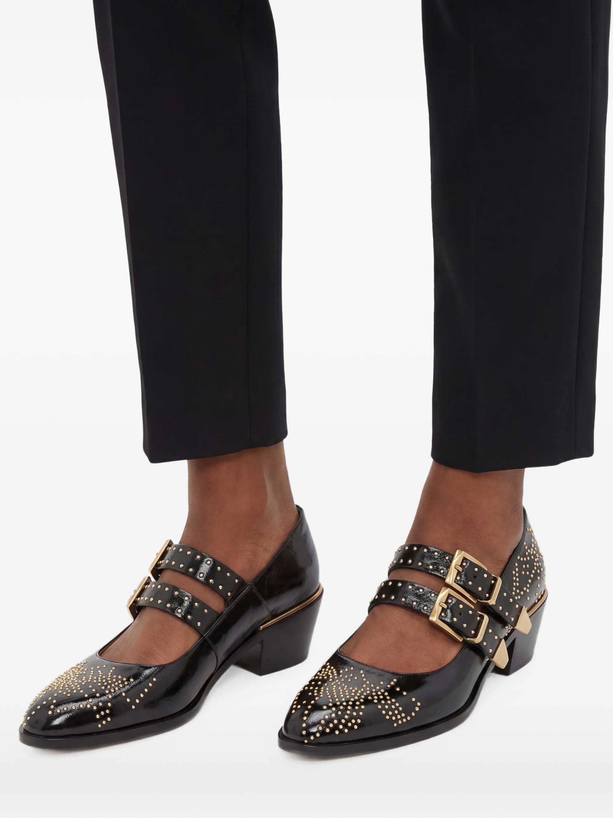 Susanna buckle-strap pumps