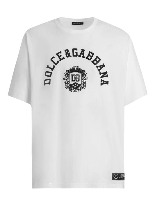 logo-graphic cotton T-shirt