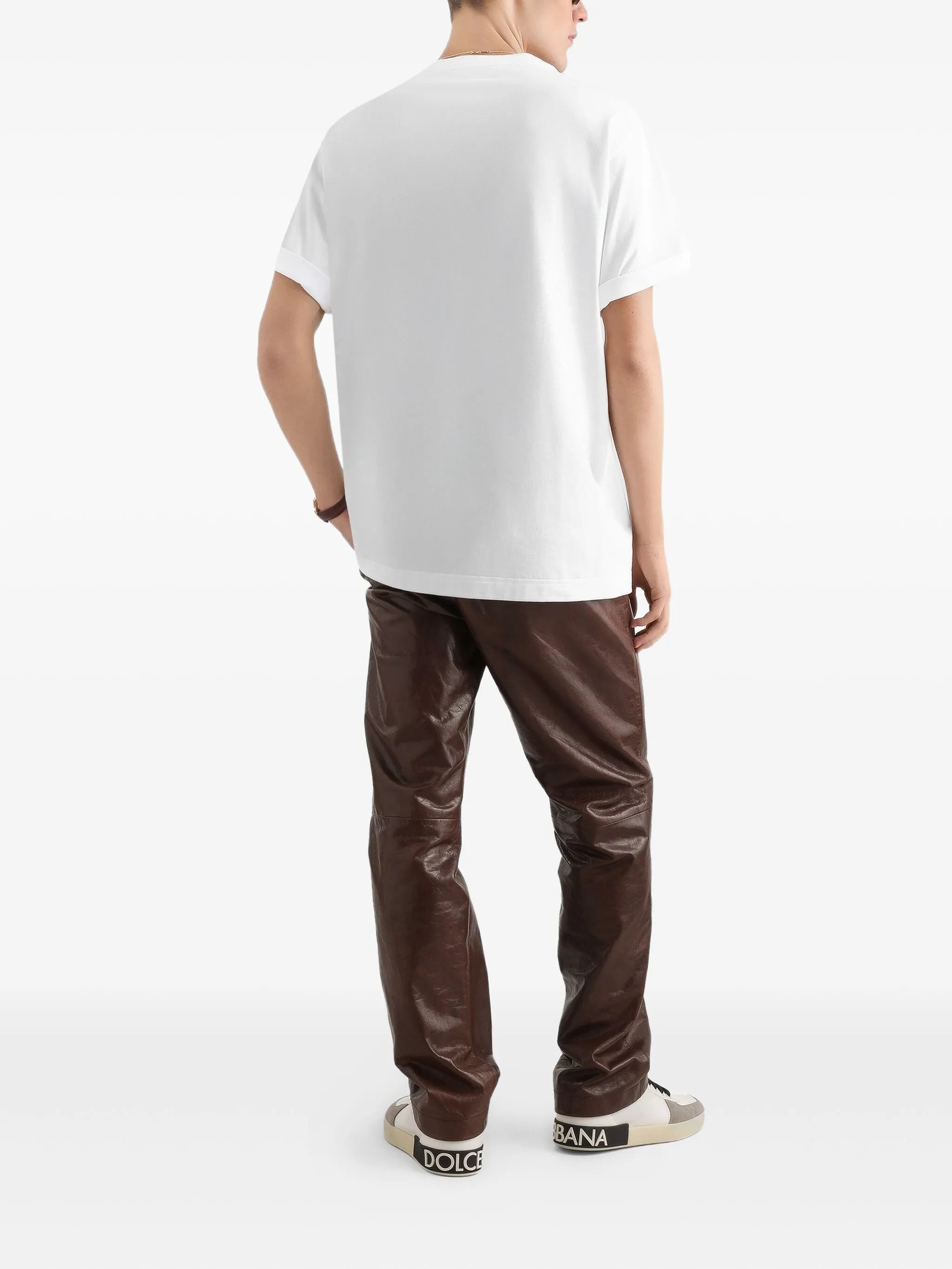 logo-graphic cotton T-shirt
