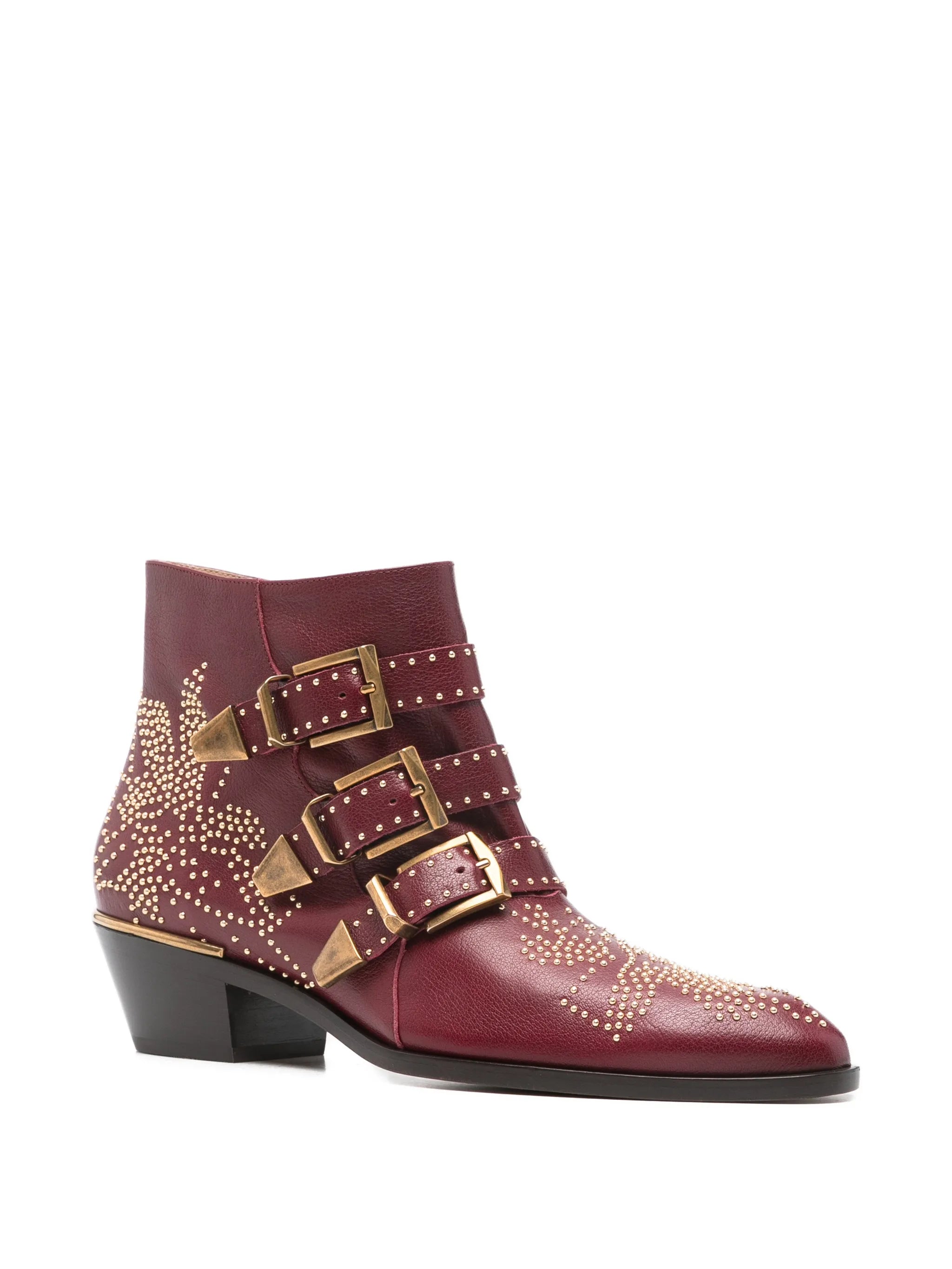 Susanna studded-embellished boots