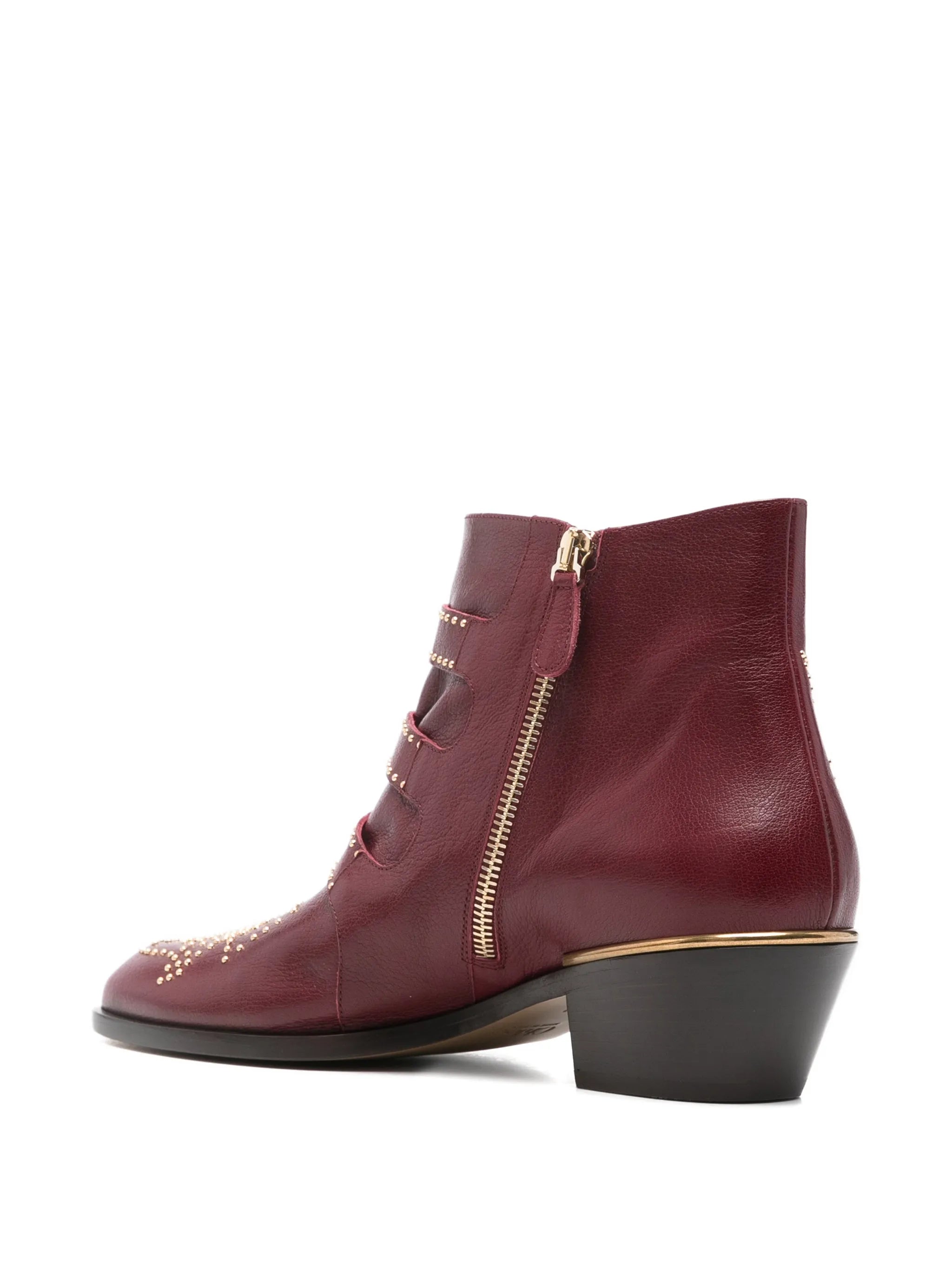 Susanna studded-embellished boots