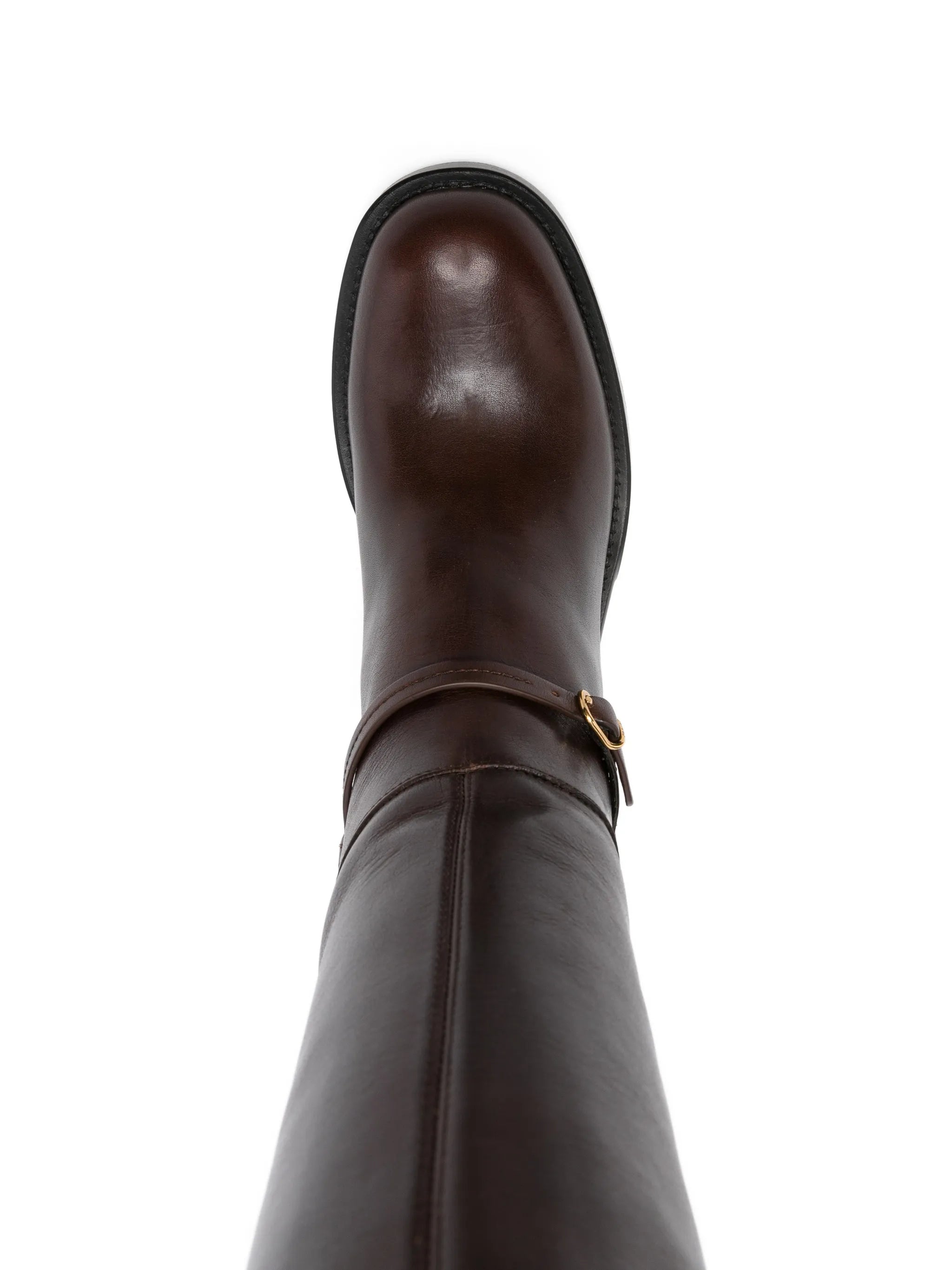 Dakota round-toe strap boots