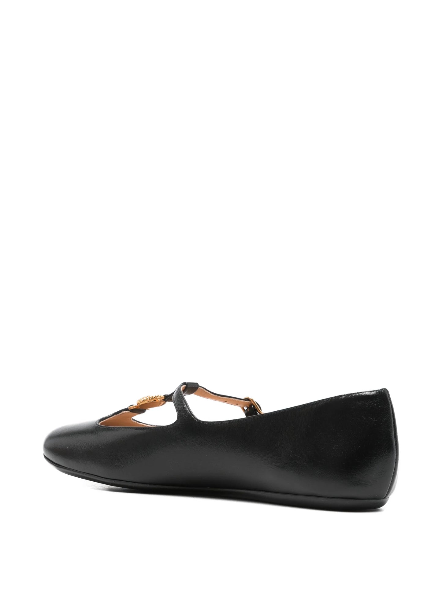 Leonore logo-medal ballet flats