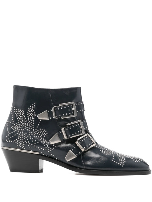 Susanna studded-embellished boots