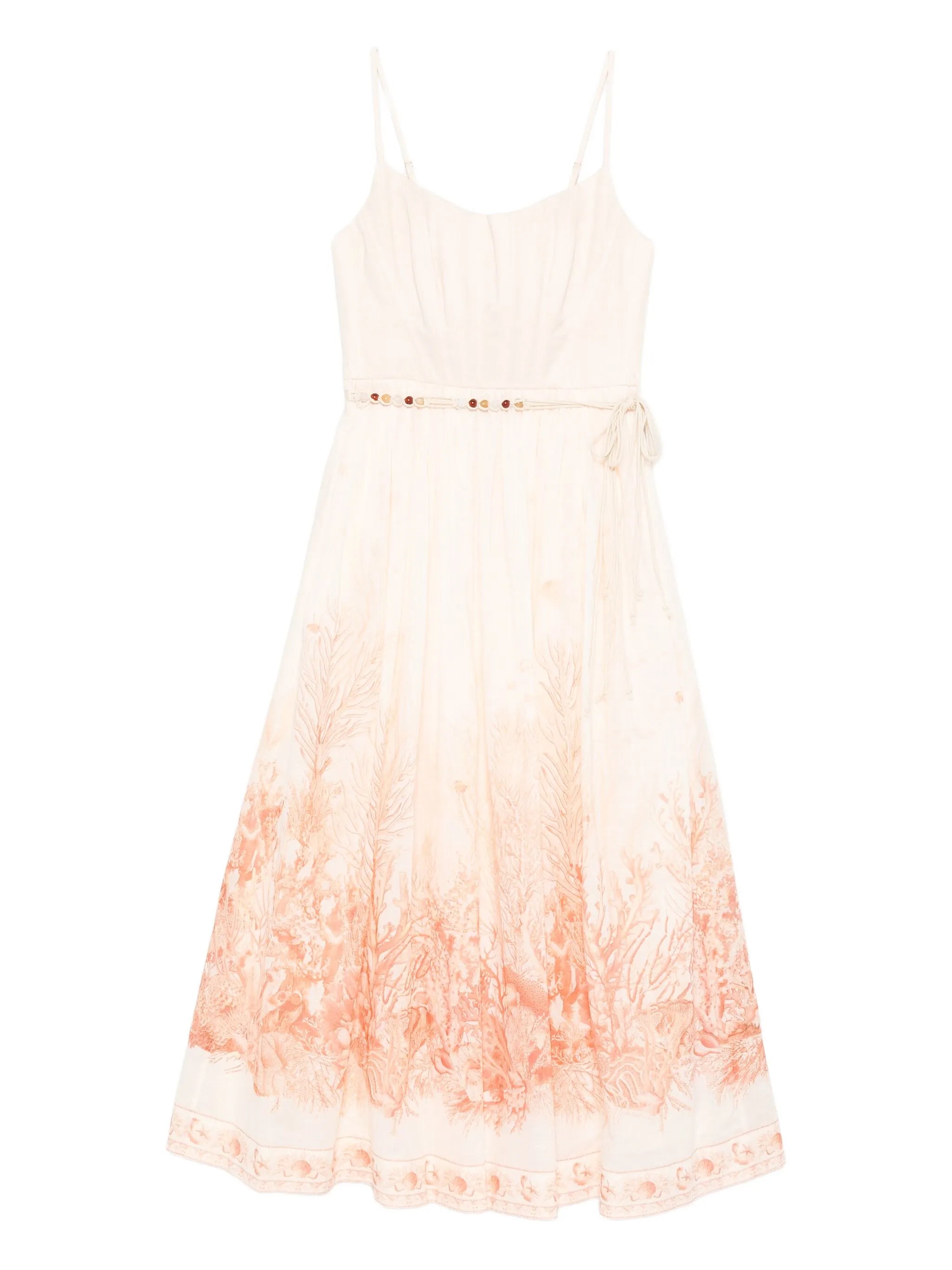 The Wanderlust print midi dress