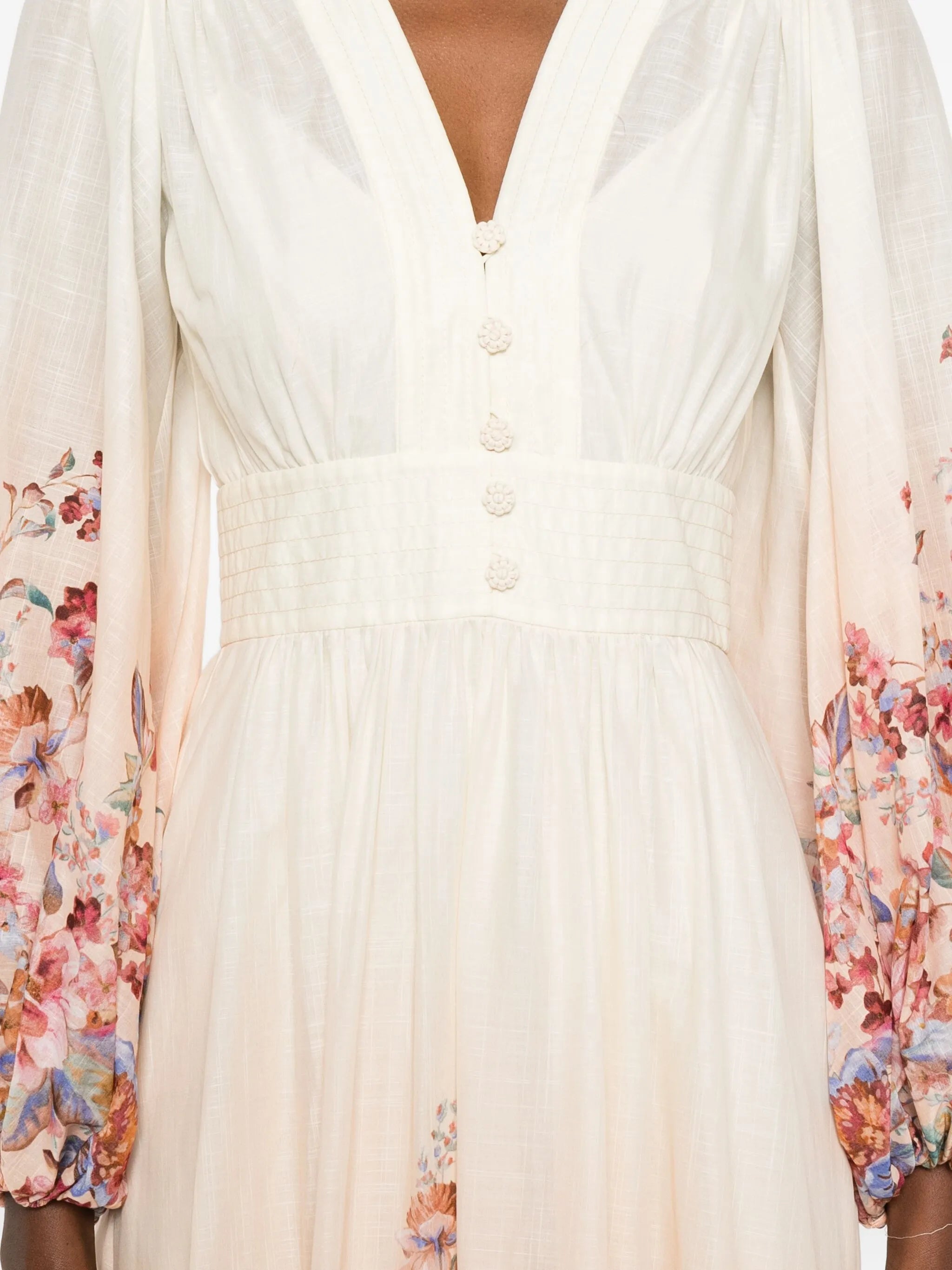 Awaken plunge maxi dress