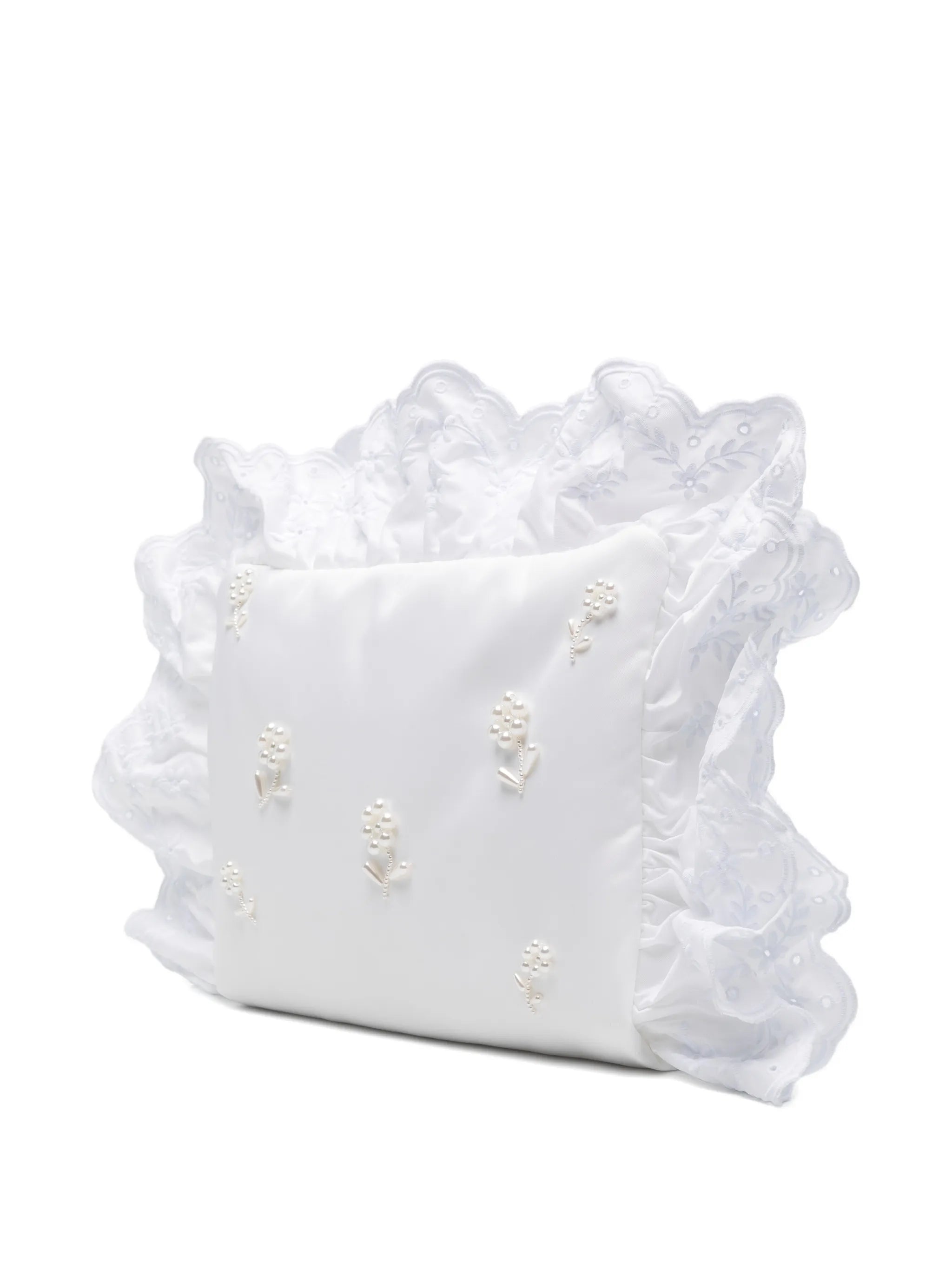 embellished clutch bag