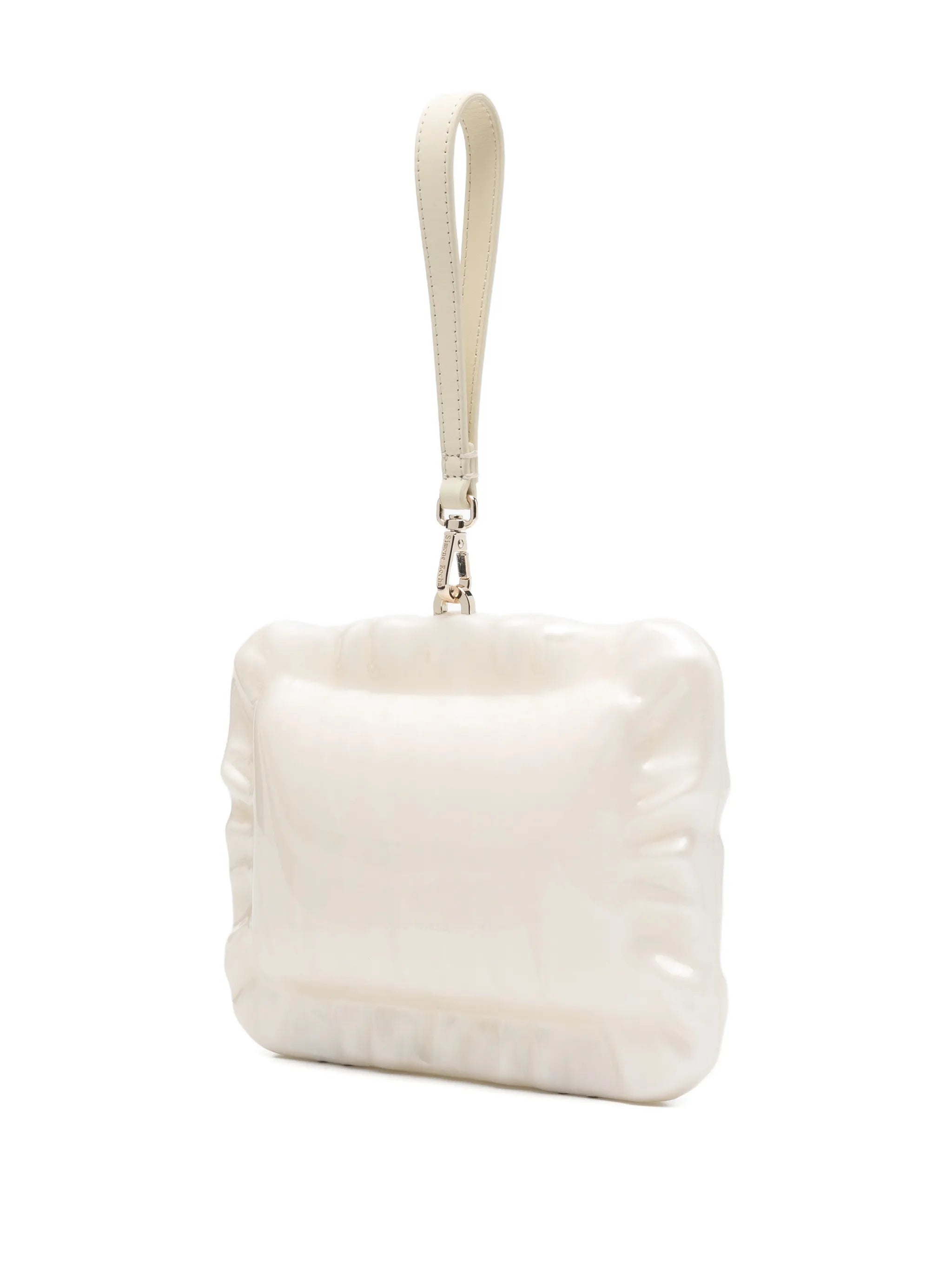 pearl pillowcase clutch