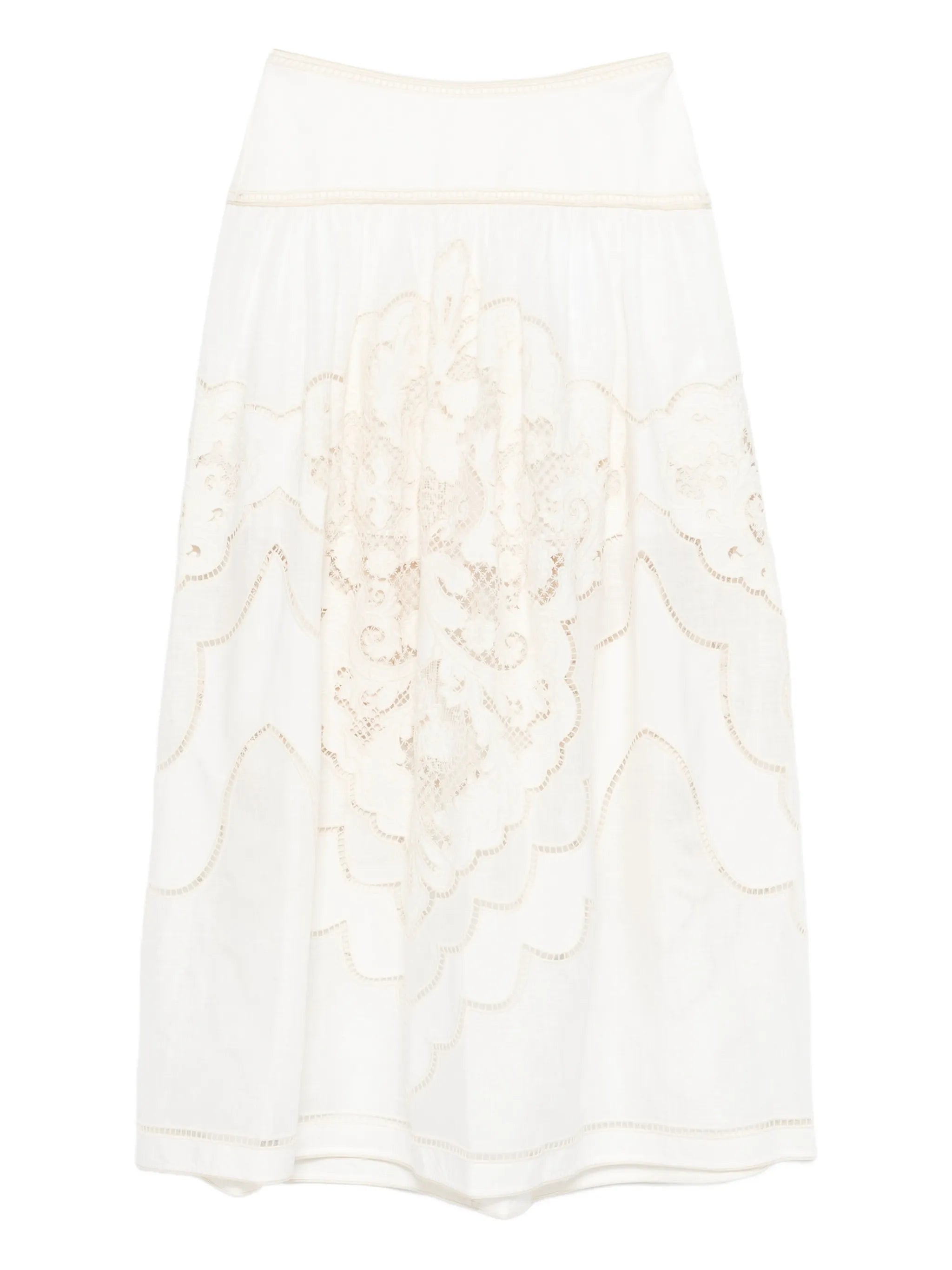 Daylight embroidered maxi skirt