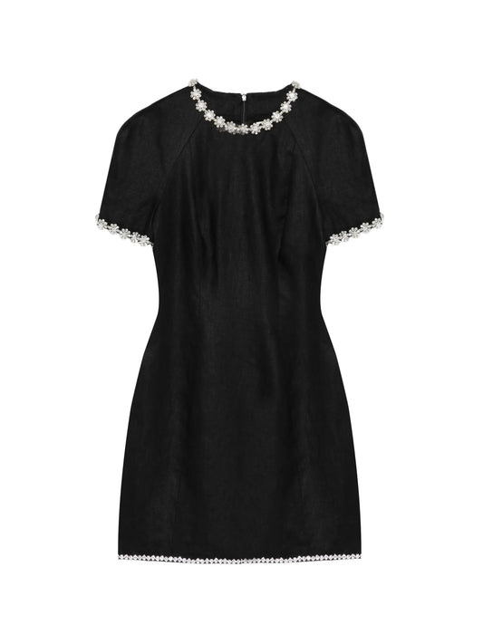 Rebellion embellished mini dress