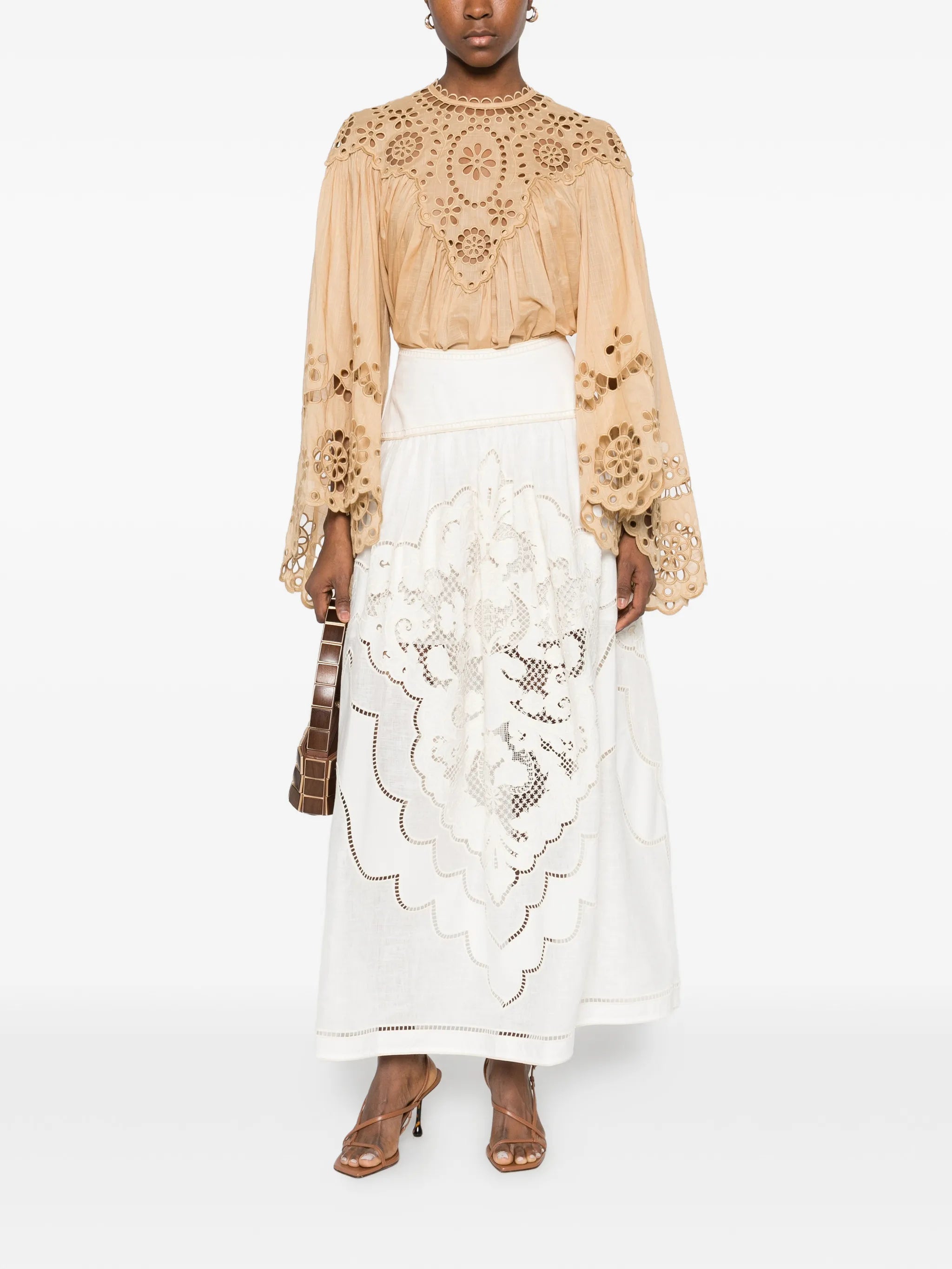 Awaken embroidered blouse