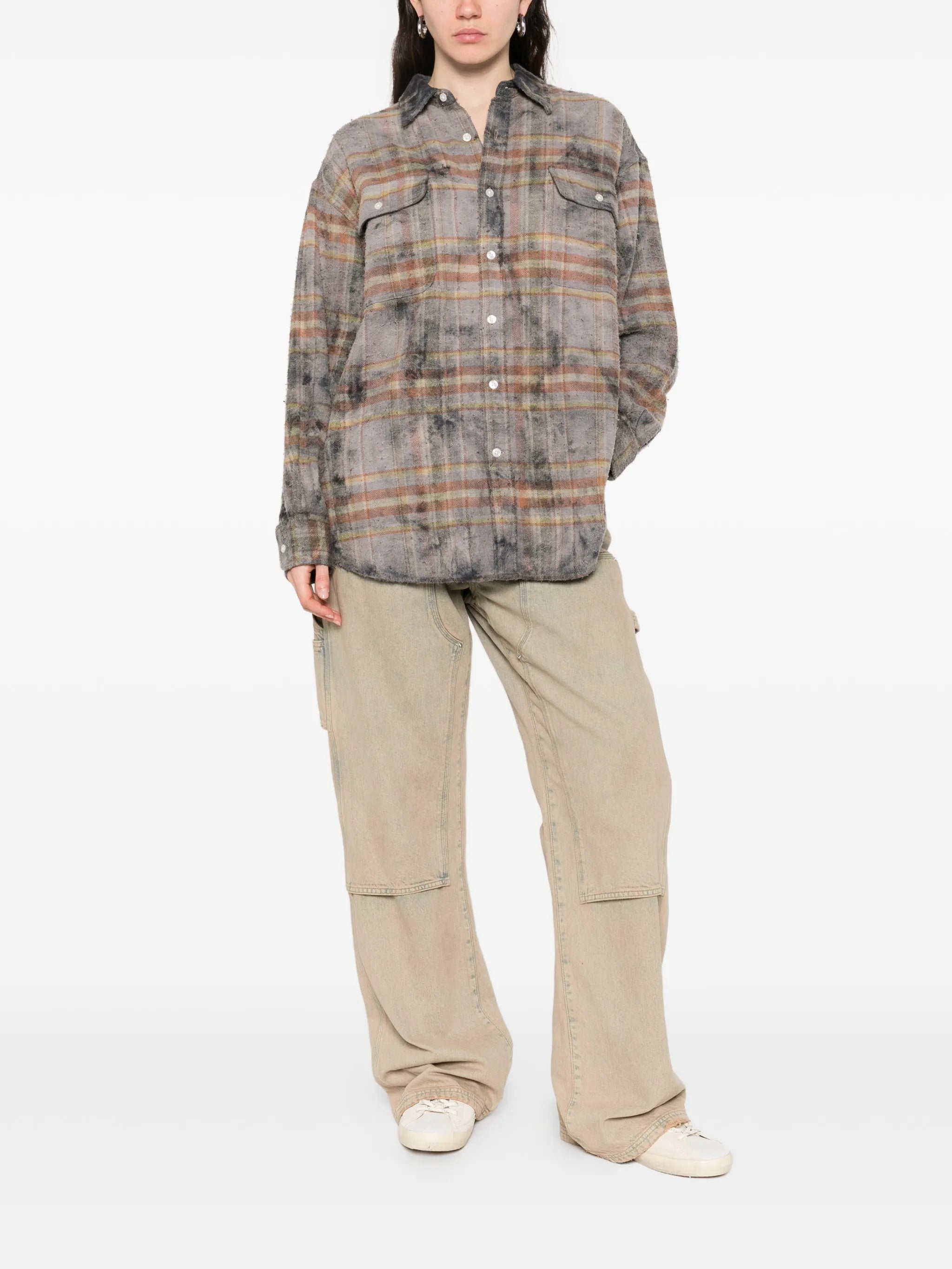 plaid shirt