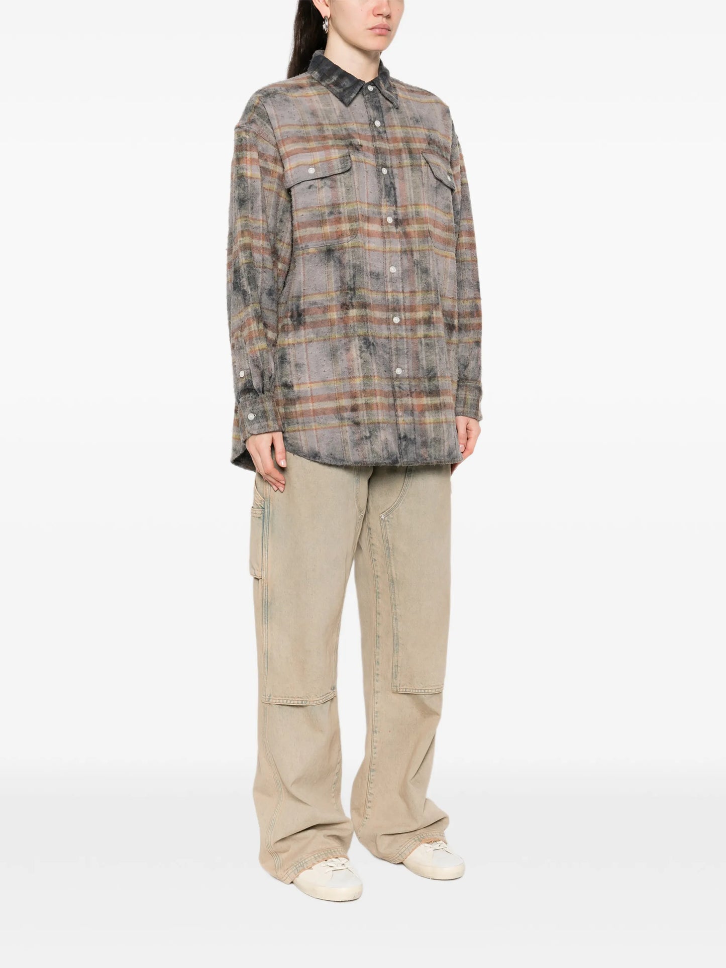 plaid shirt