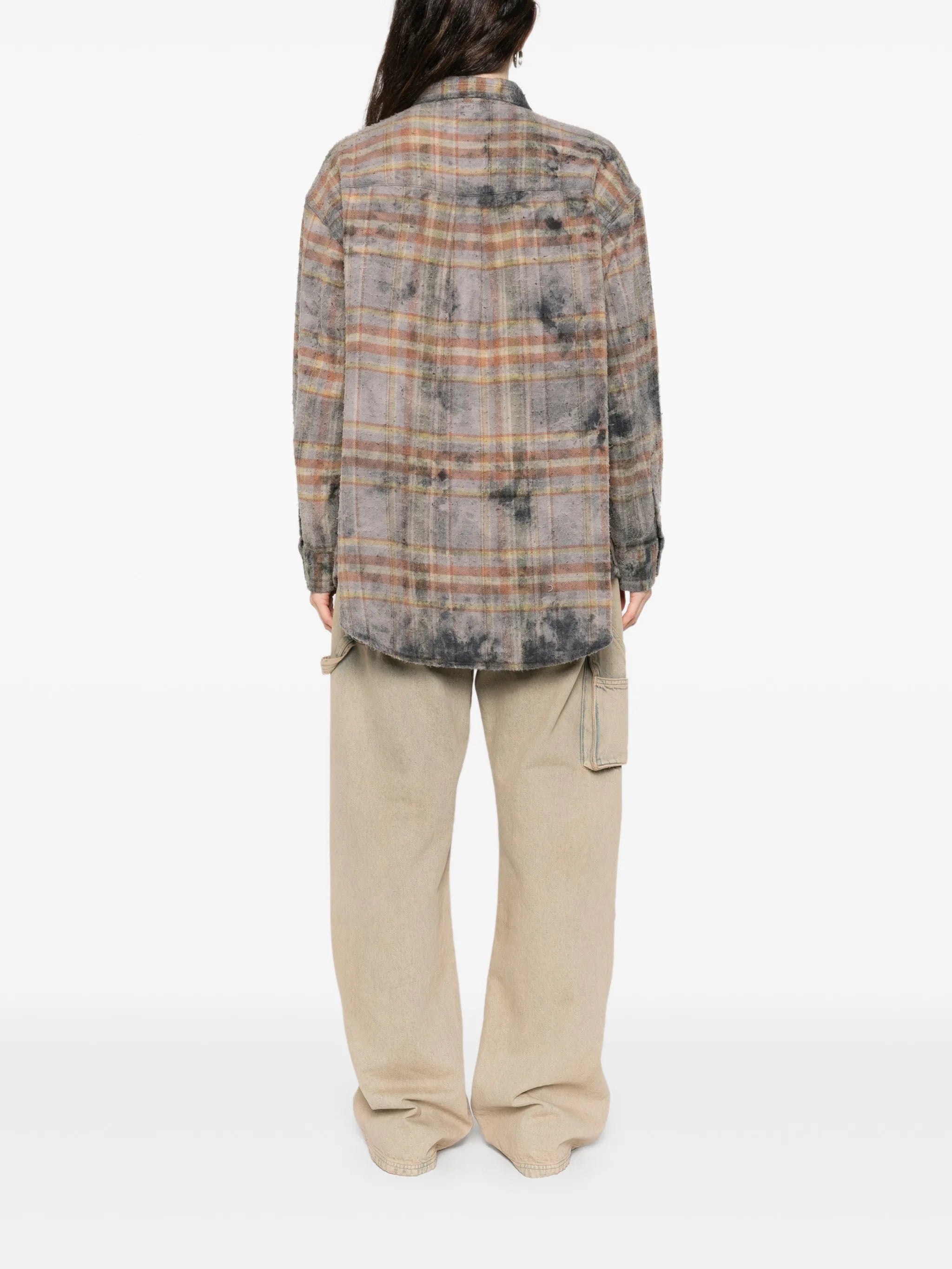 plaid shirt